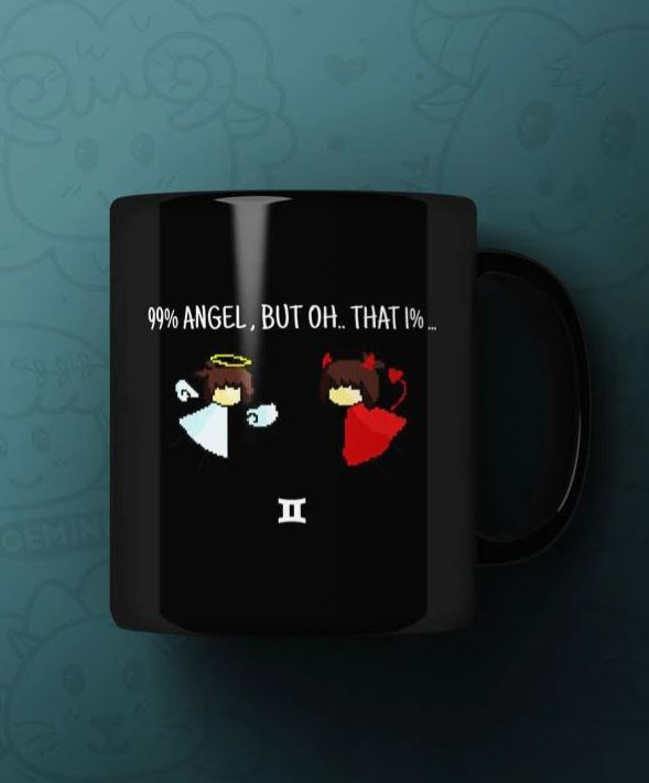 The mysterious Gemini Printed Premium Mug