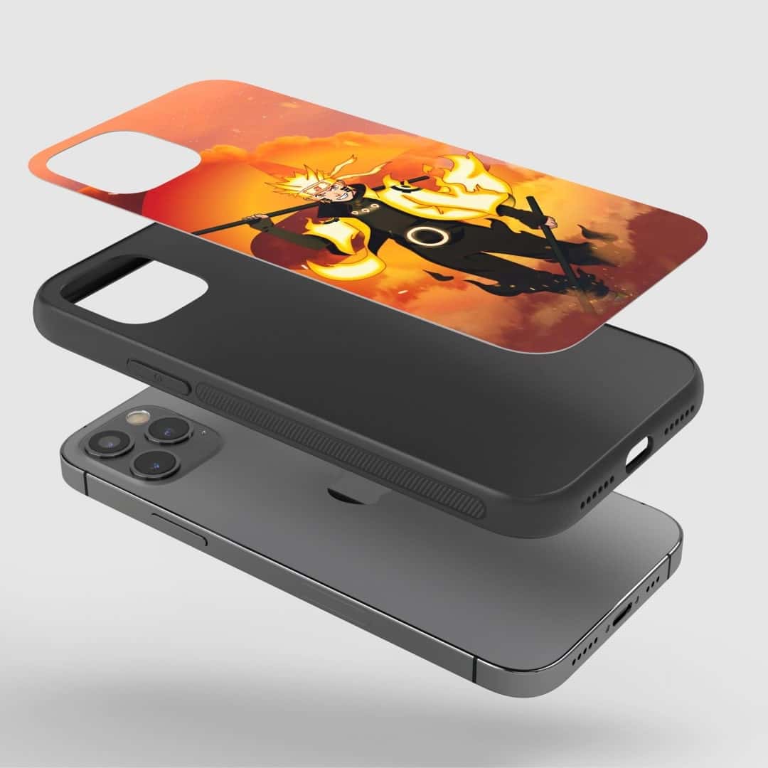 Naruto Chakra Silicone Armored Phone Case