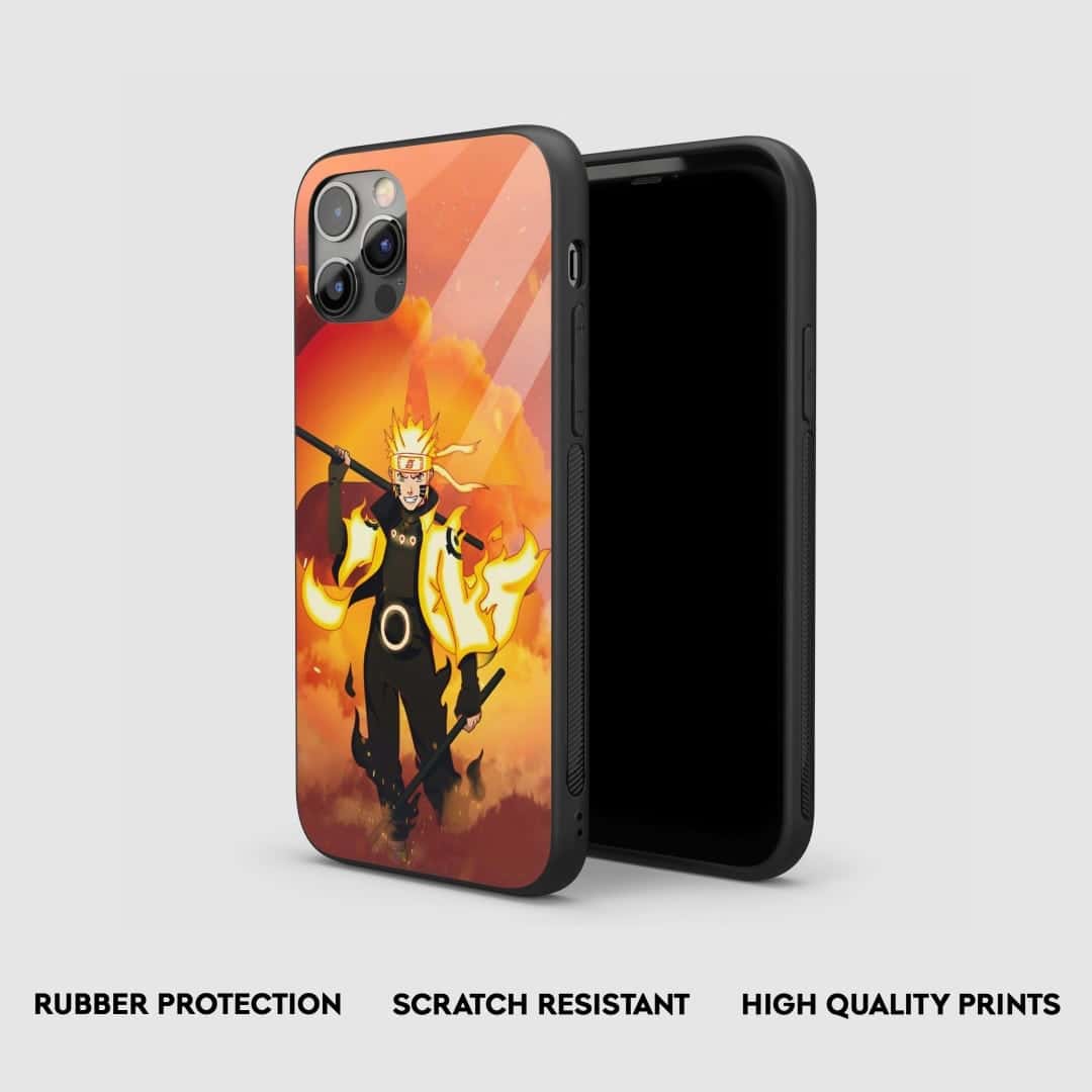 Naruto Chakra Silicone Armored Phone Case