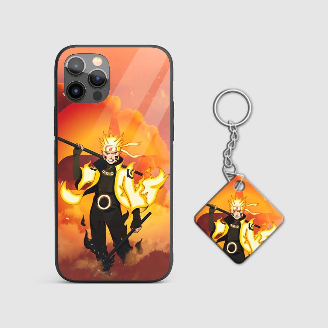Naruto Chakra Silicone Armored Phone Case