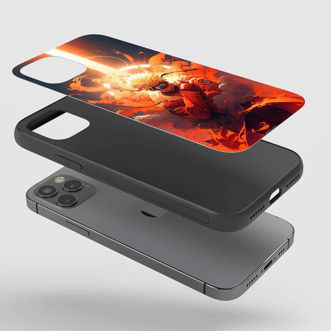 Naruto Themed Silicone Armored Phone Case