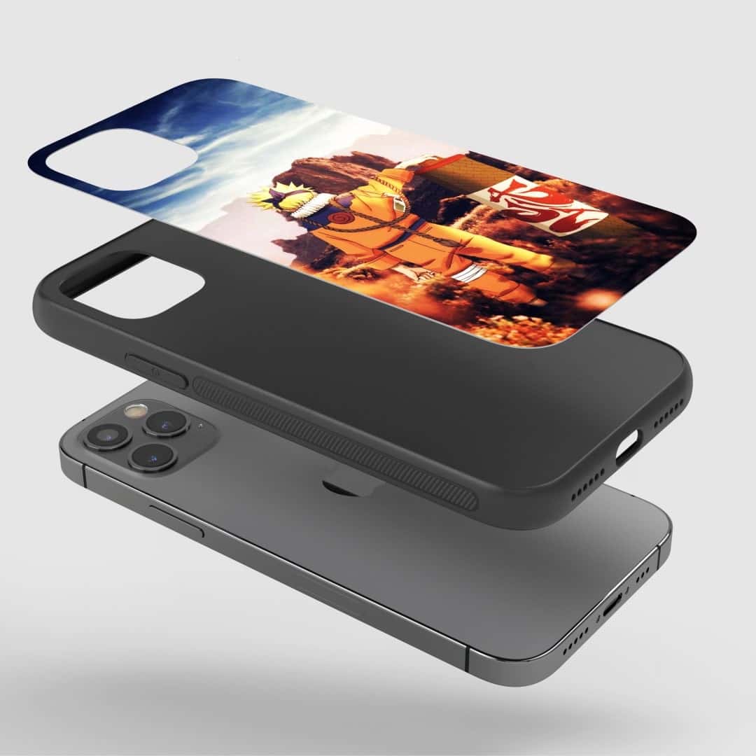Naruto Scroll Silicone Armored Phone Case