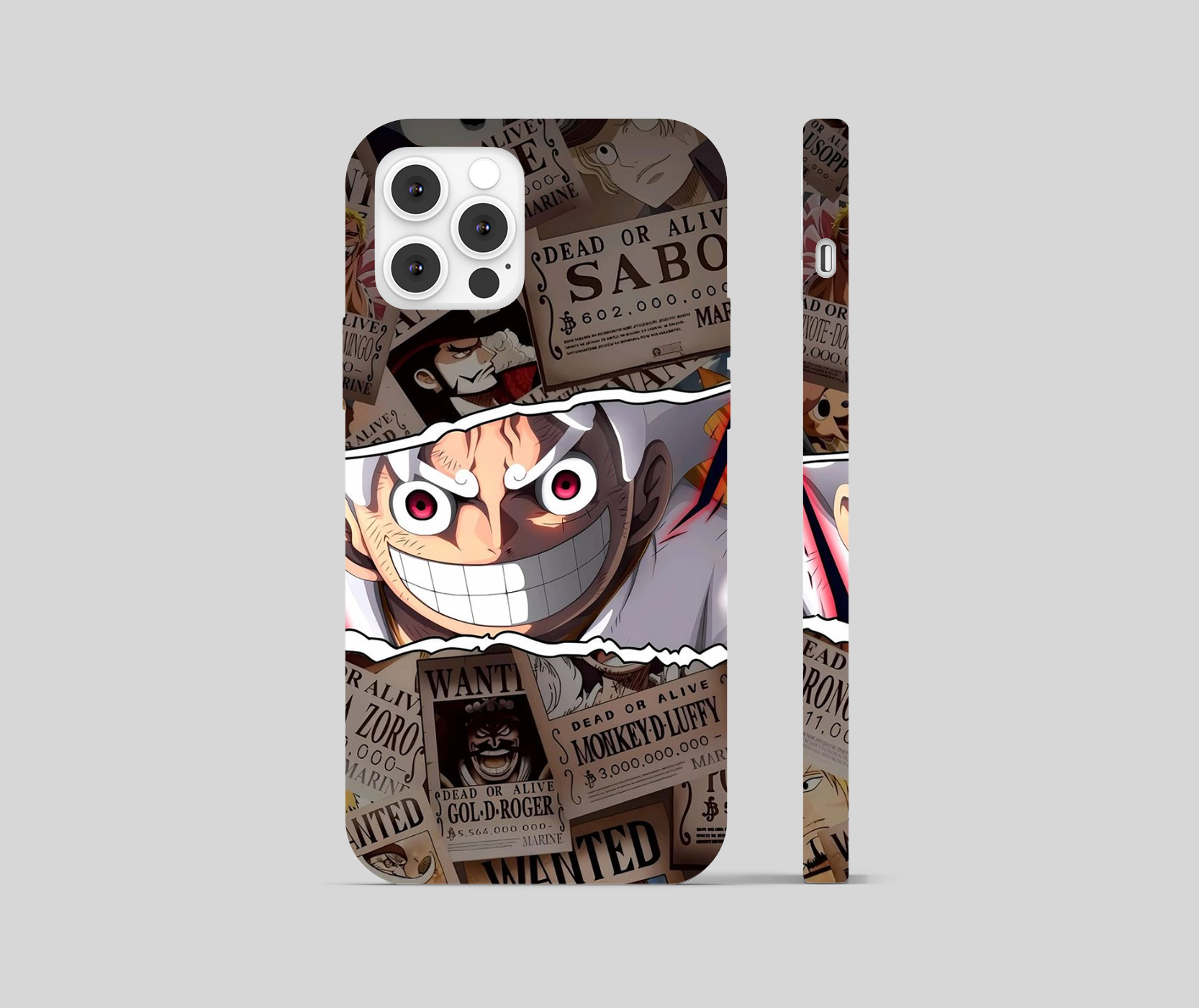 Luffy Wanted Phone Cover
