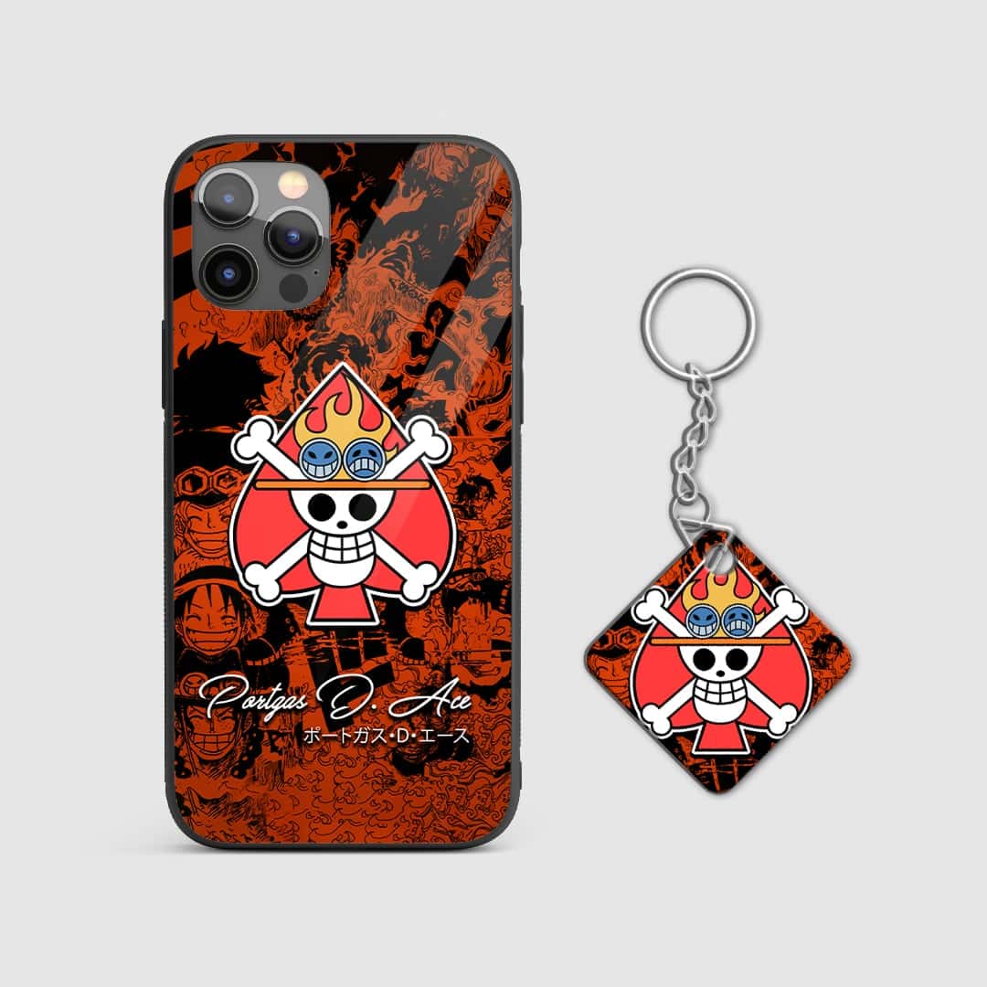 Portgas D Ace Silicone Armored Phone Case