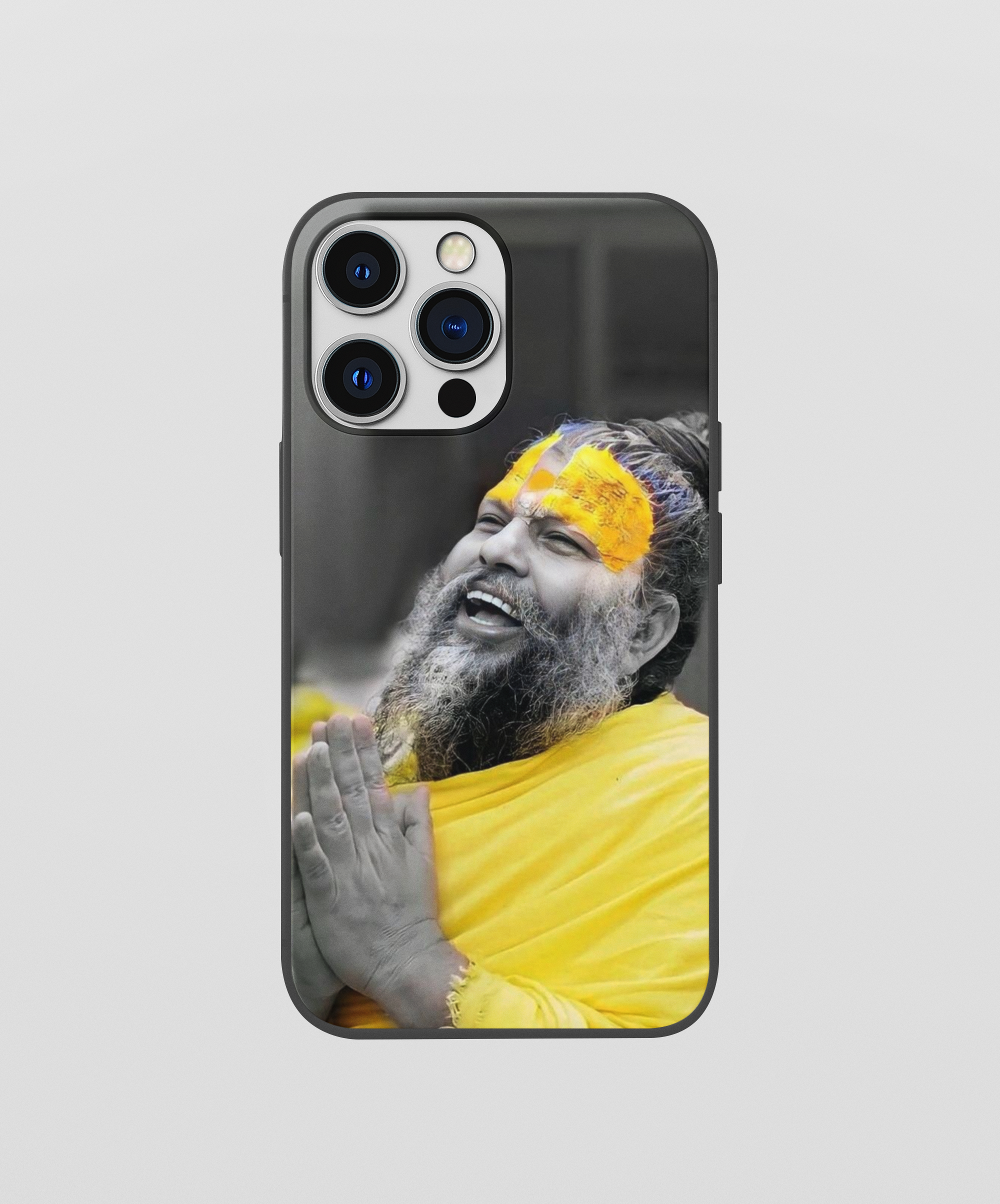 Premanand ji Maharaj Glossy Silicone Mobile Cover