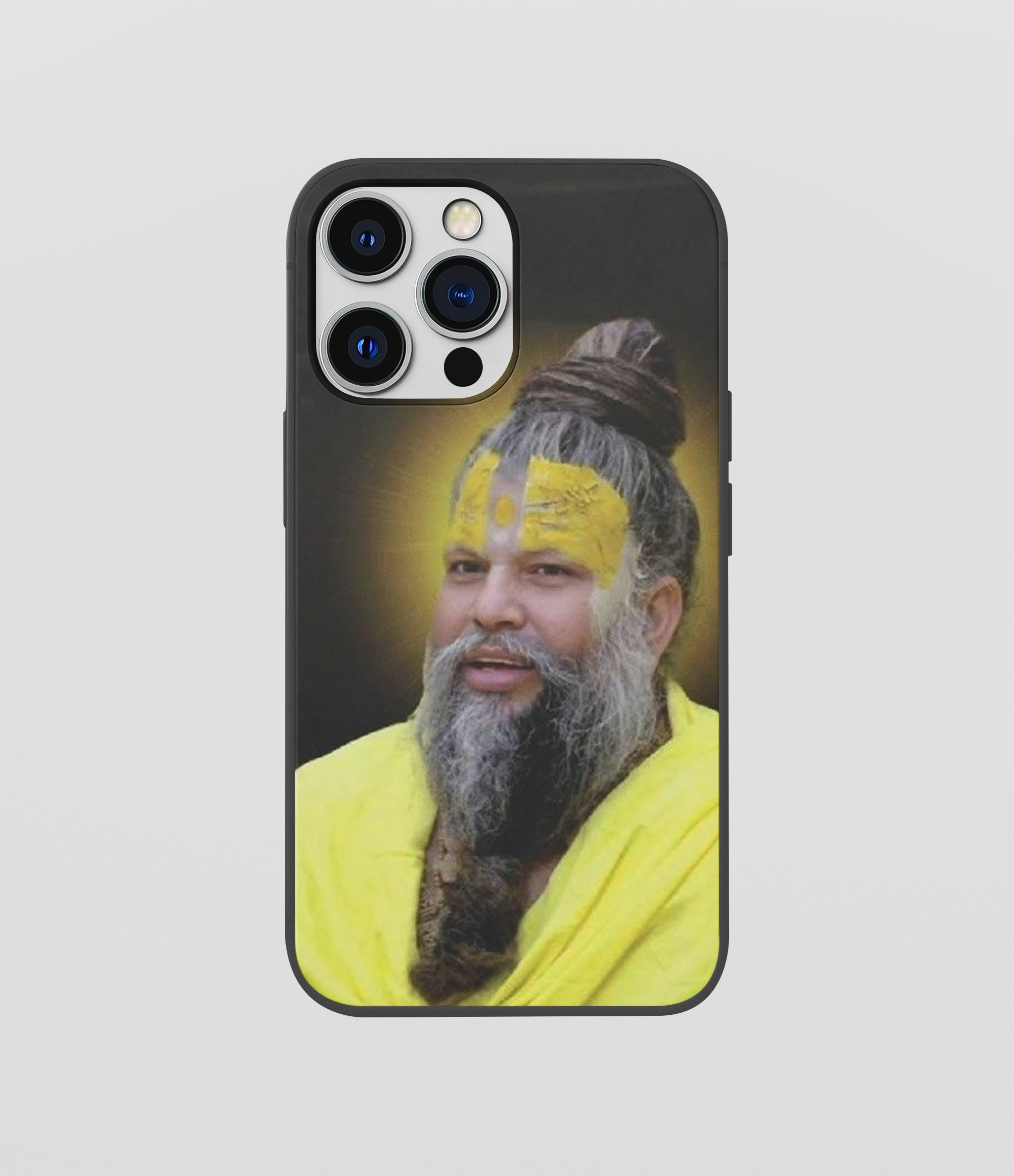 Premanand ji Maharaj Glossy Silicone Mobile Cover