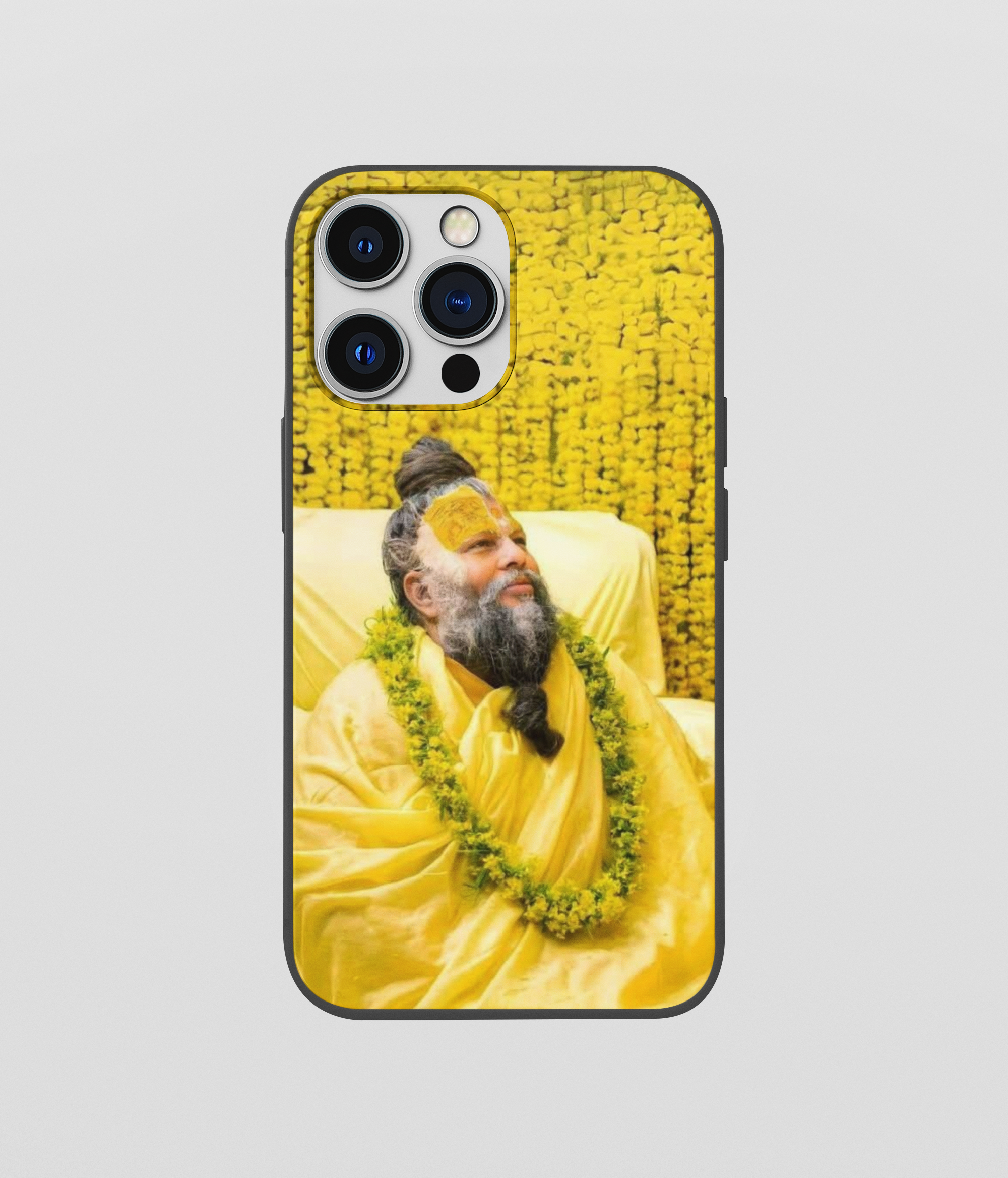 Premanand ji Maharaj Glossy Silicone Mobile Cover
