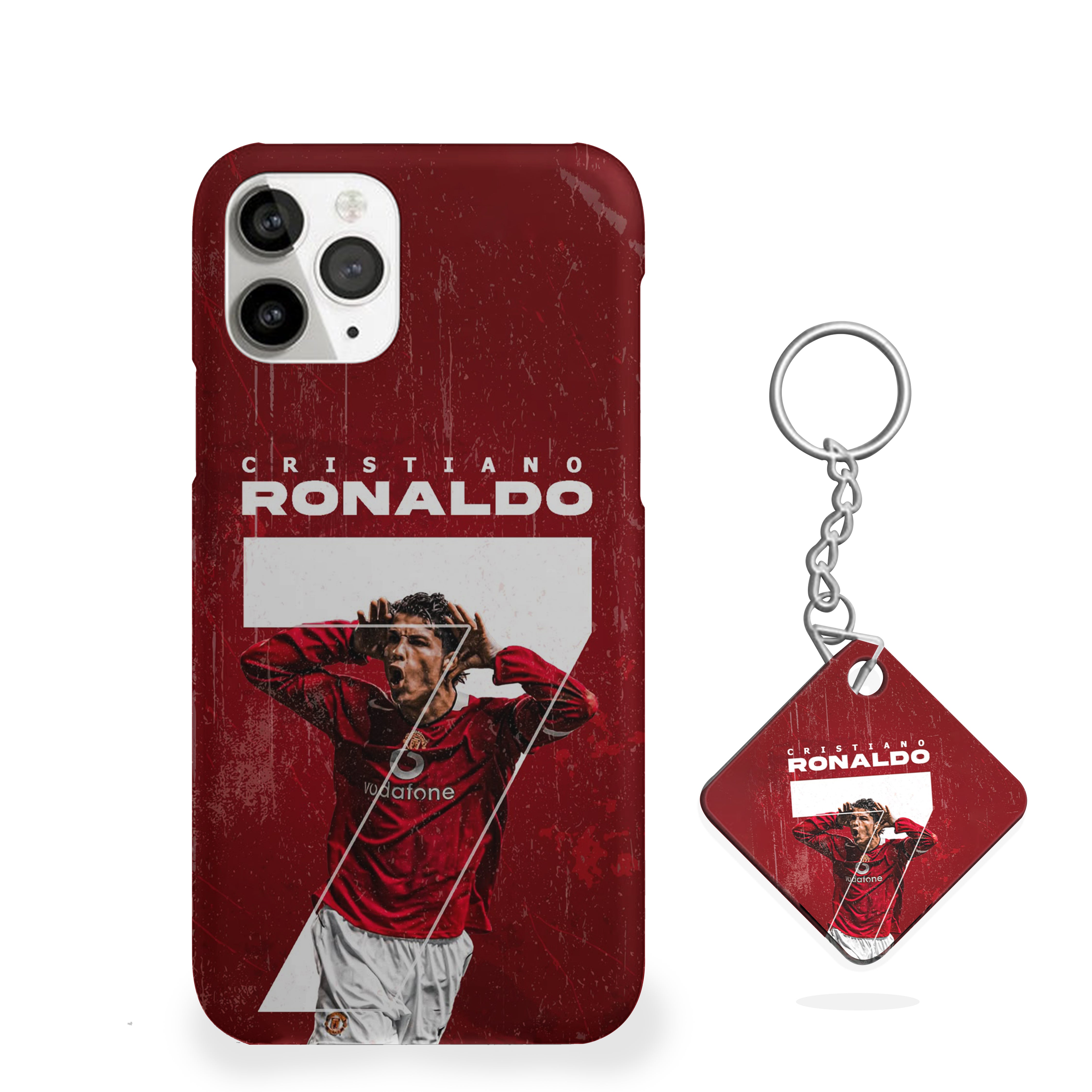 Red Devil 7 Cristiano Ronaldo Phone Case