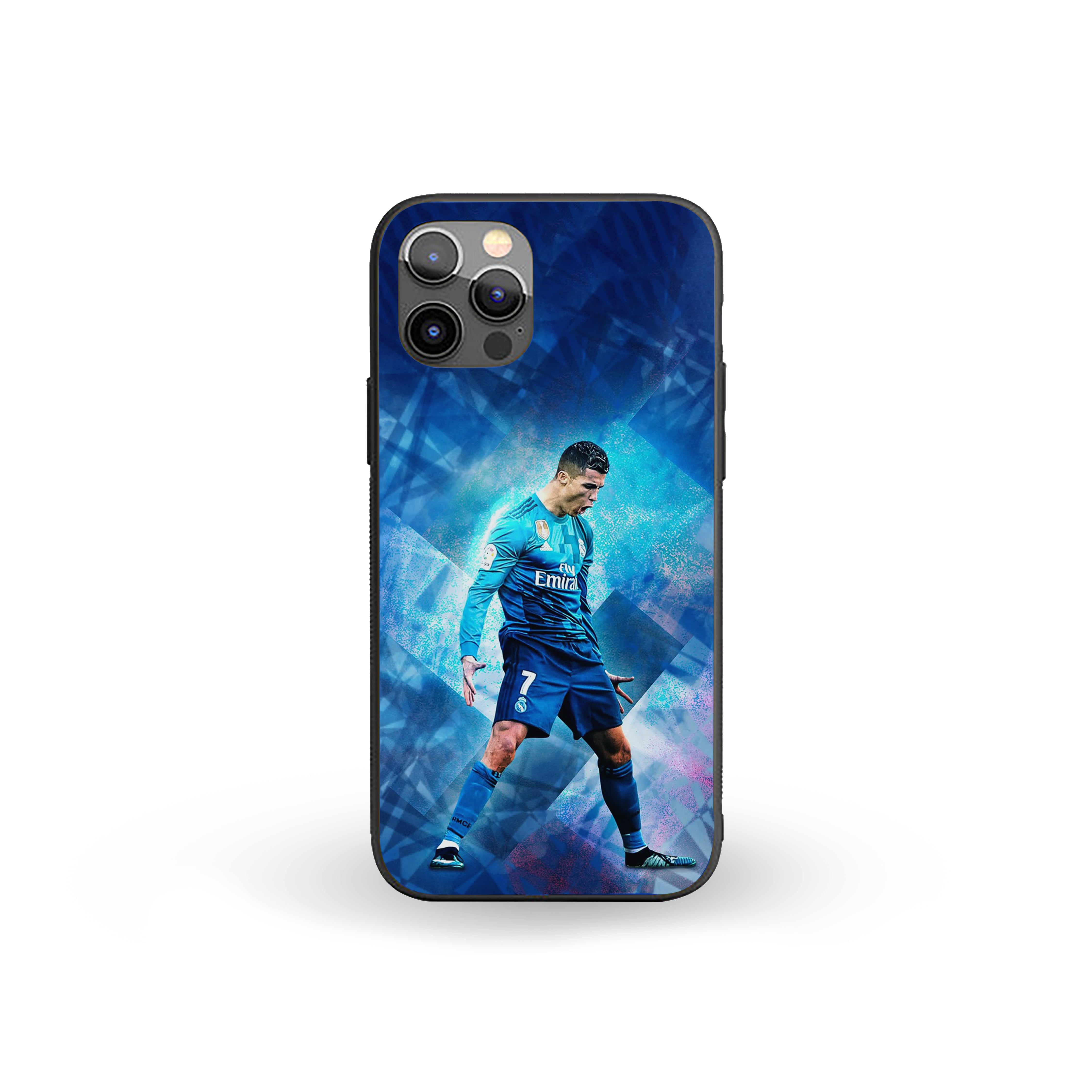 Ronaldo: The Champion’s Stance Silicone Armored Phone Case