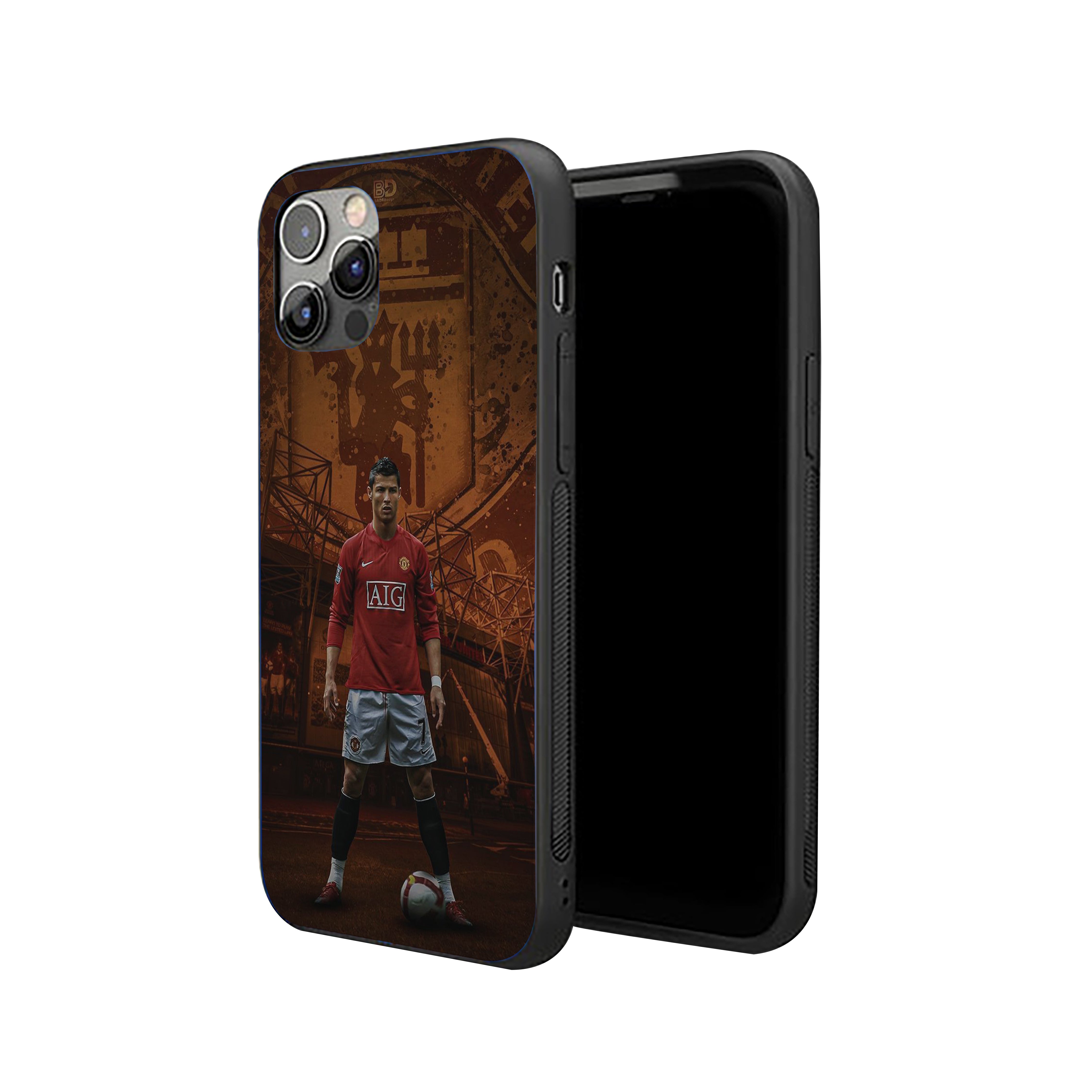 Ronaldo: The Red Devil Legacy Silicone Armored Phone Case