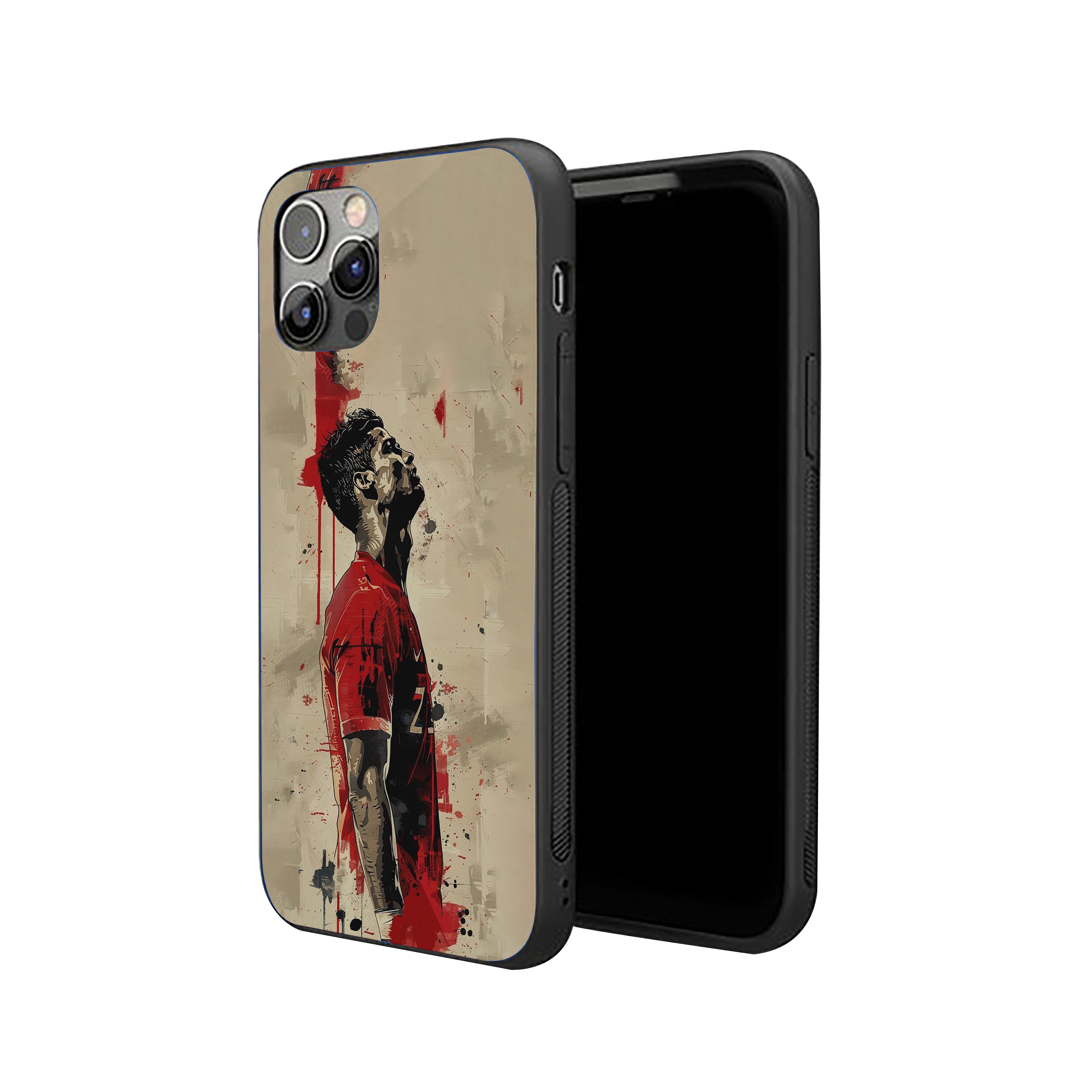 Ronaldo: Passion & Glory Silicone Armored Phone Case