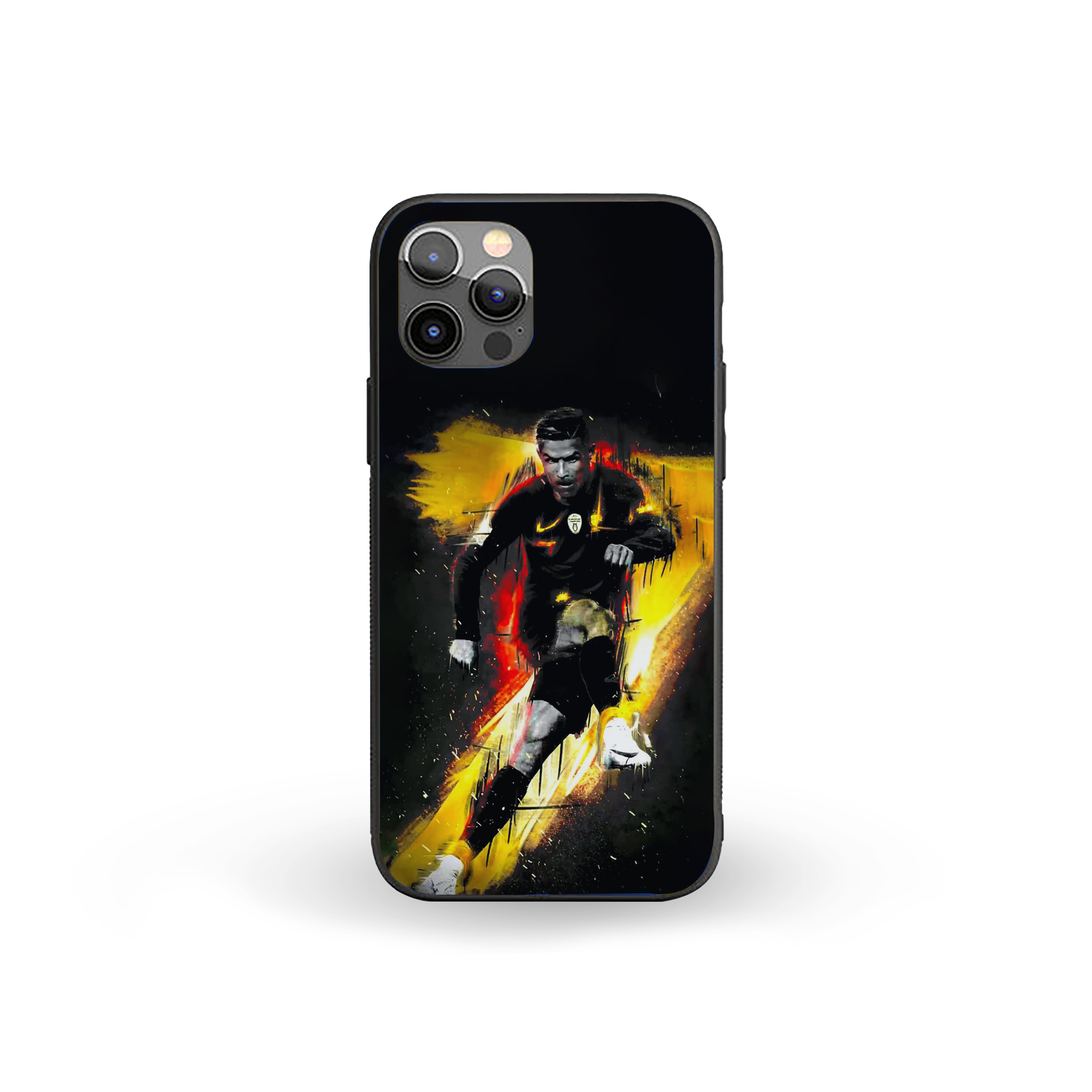 Cristiano Ronaldo Blazing Speed Silicone Armored Phone Case