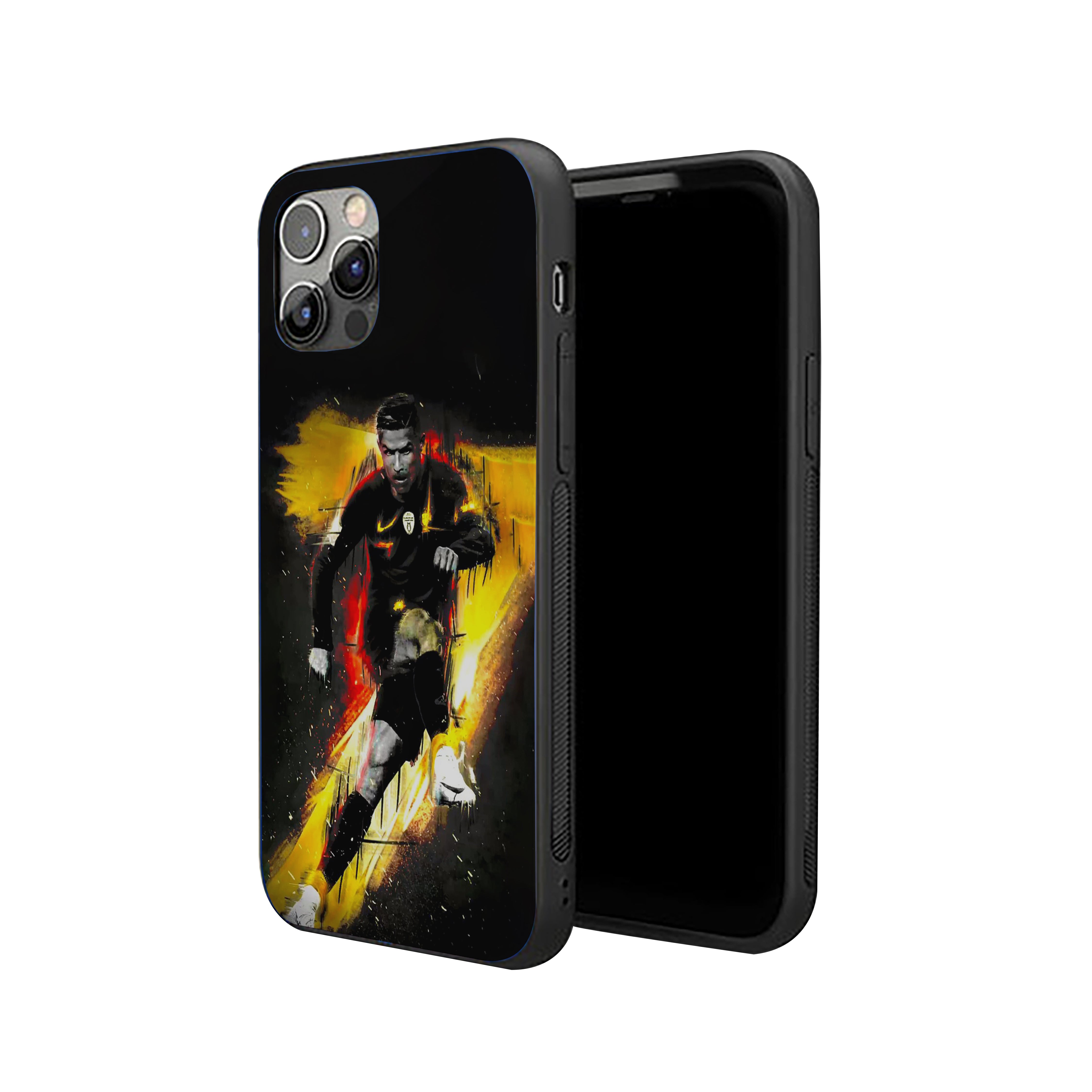 Cristiano Ronaldo Blazing Speed Silicone Armored Phone Case