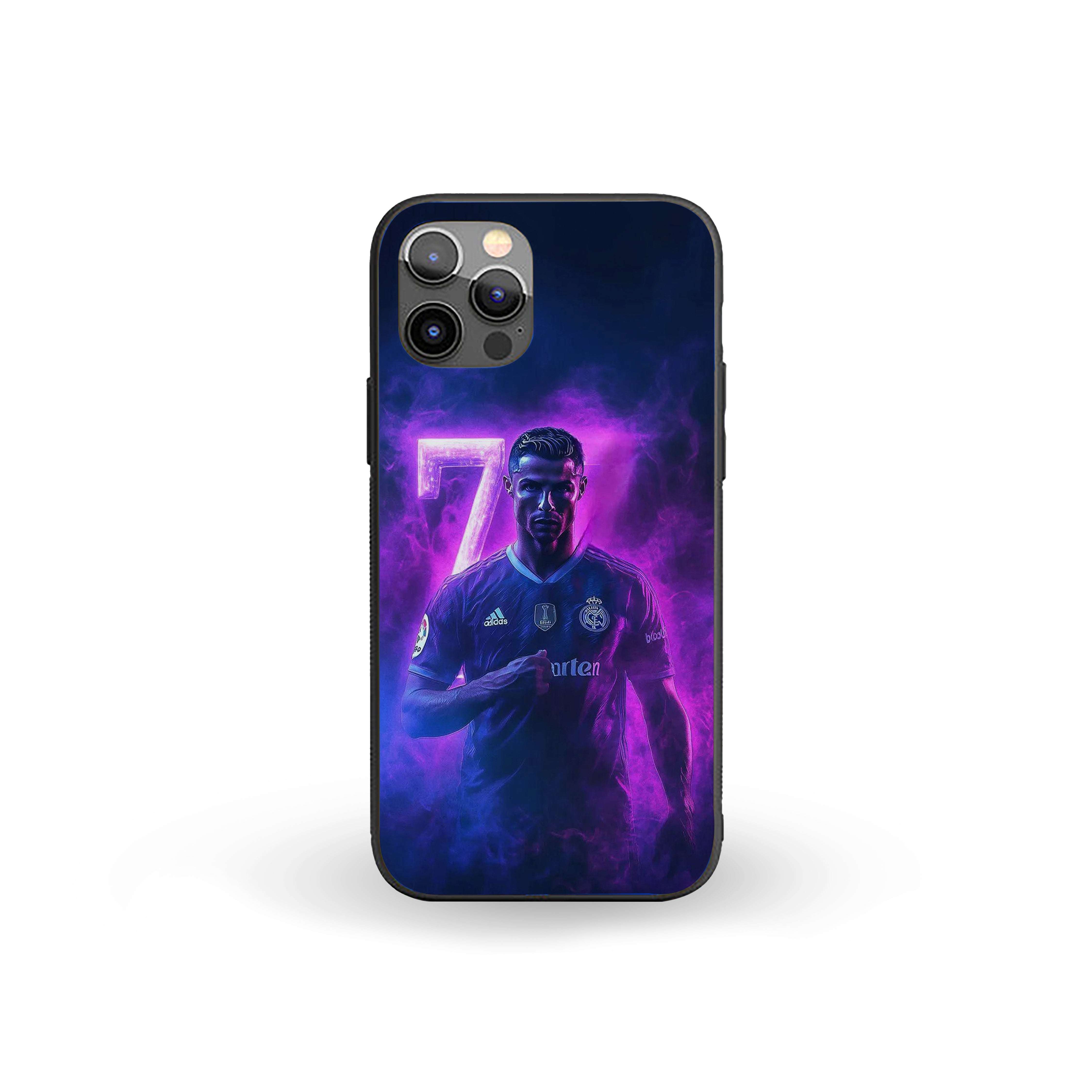 Neon Legacy Cristiano Ronaldo Silicone Armored Phone Case