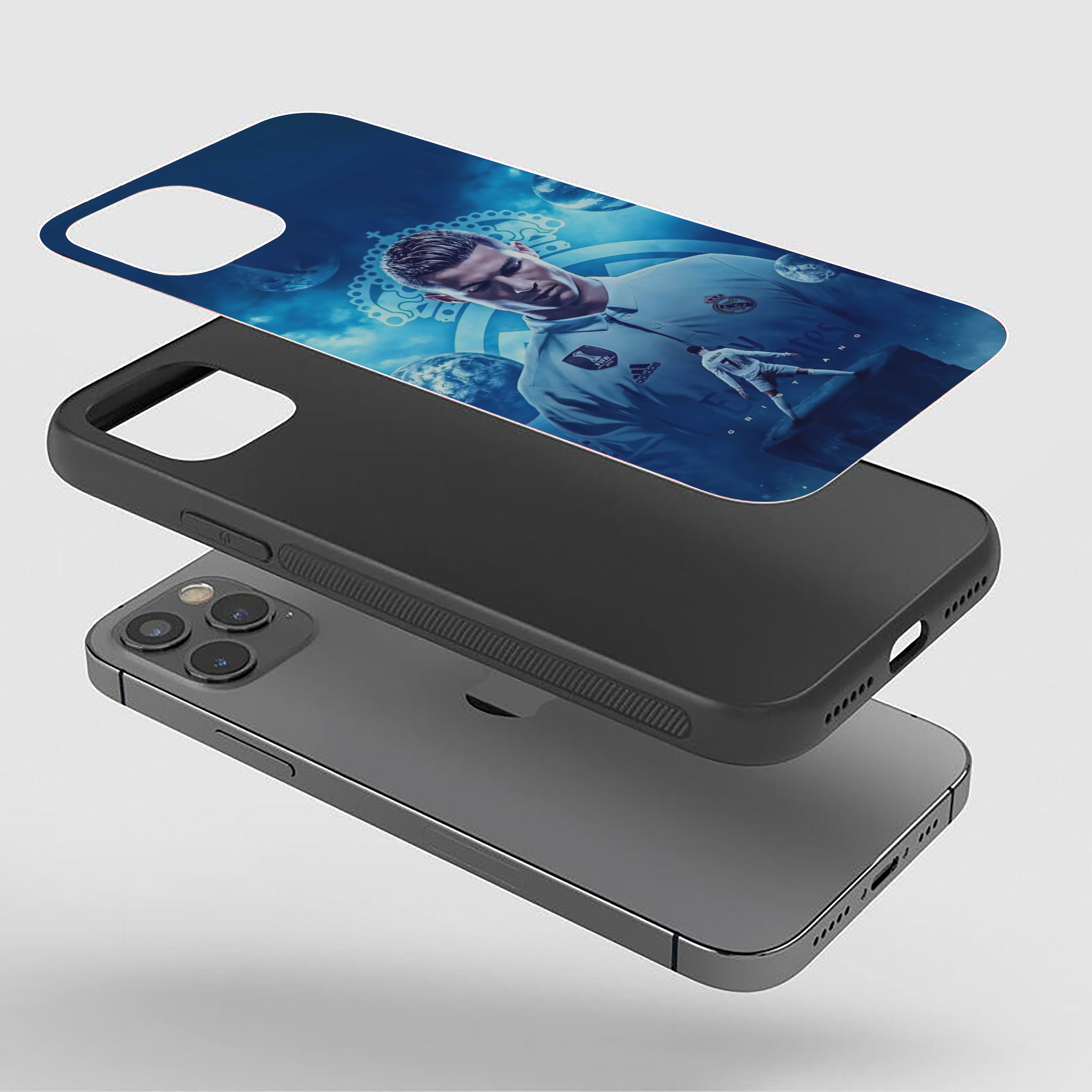 The GOAT’s Realm Cristiano Ronaldo Silicone Armored Phone Case