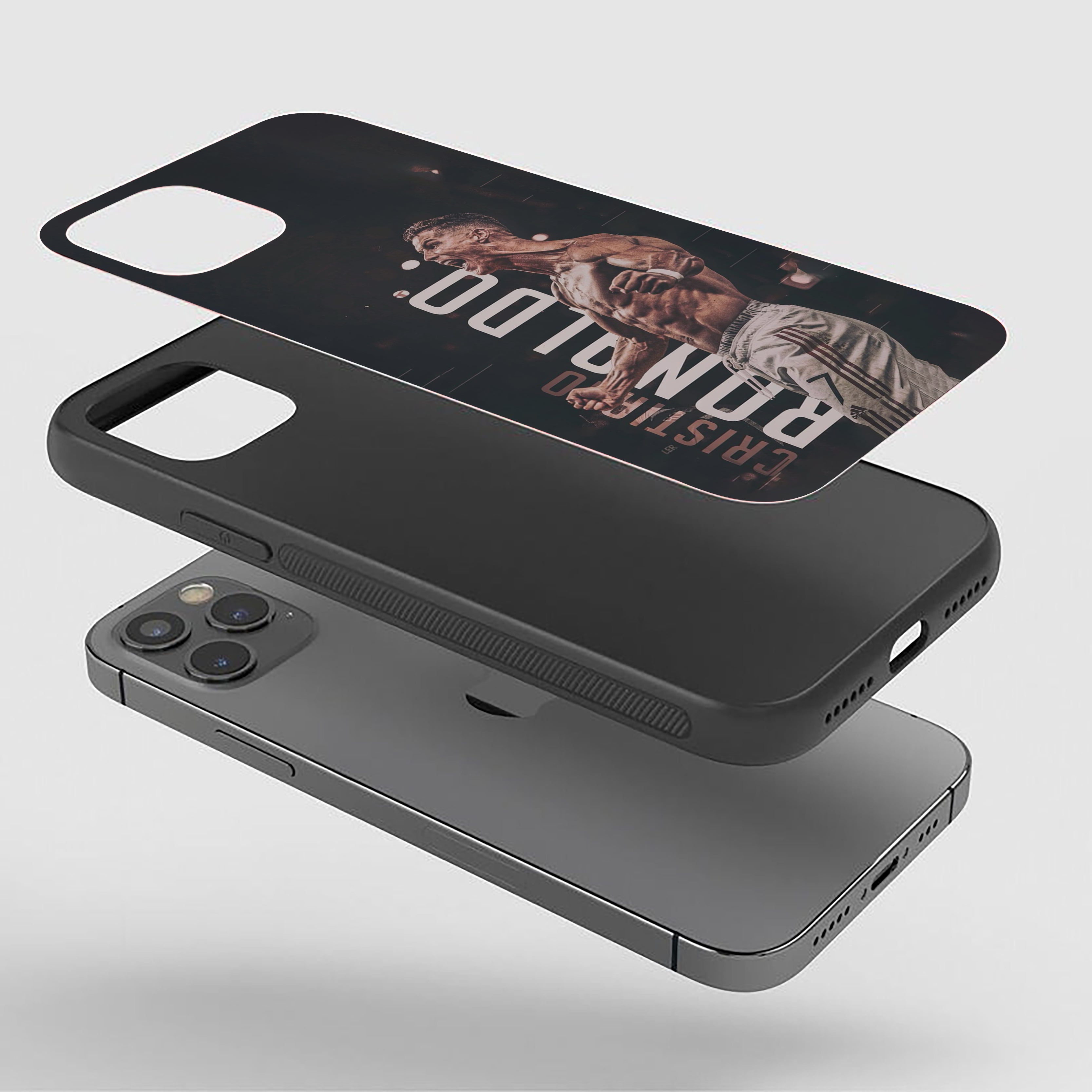 Iron Will Cristiano Ronaldo Silicone Armored Phone Case