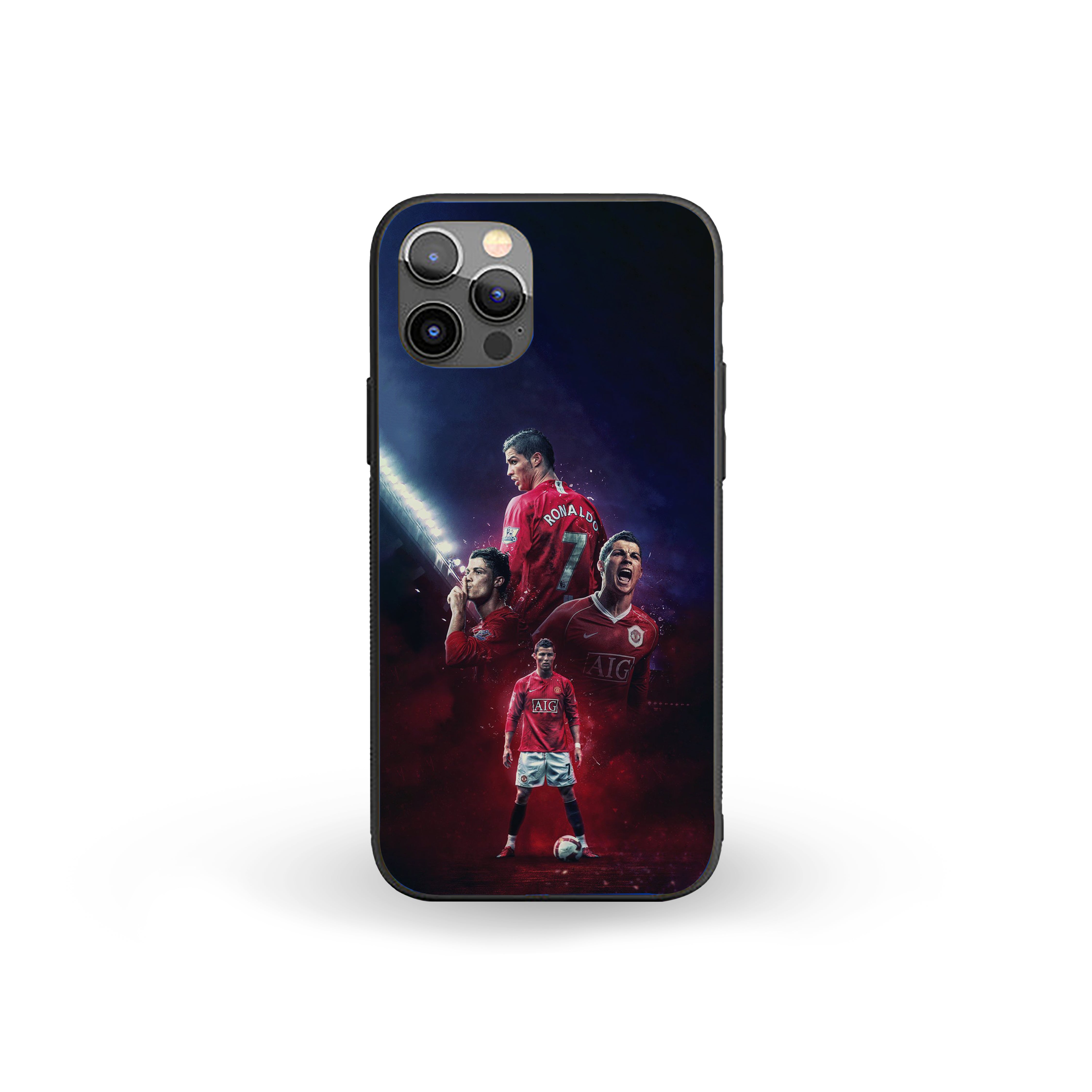 The United Icon Cristiano Ronaldo Silicone Armored Phone Case