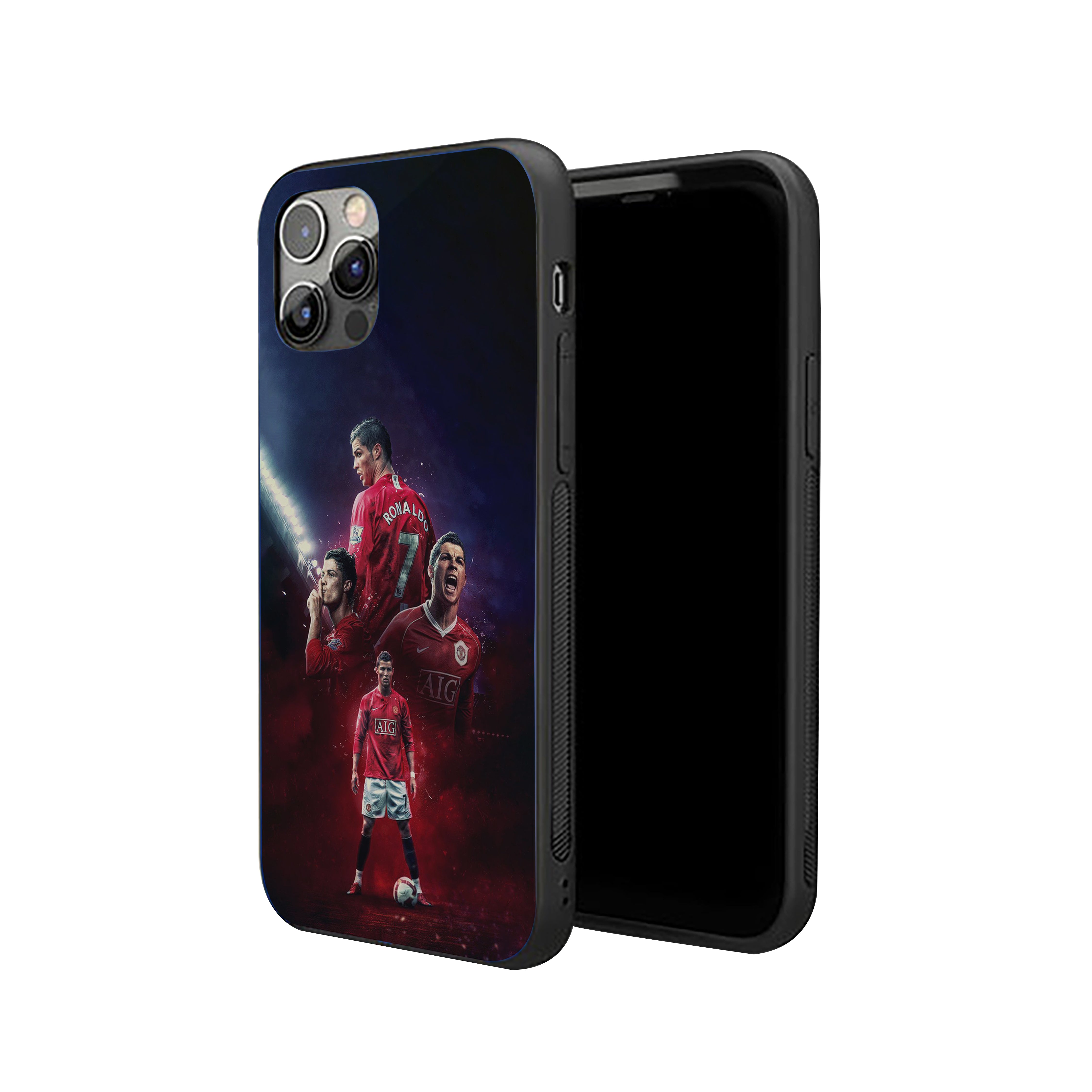 The United Icon Cristiano Ronaldo Silicone Armored Phone Case