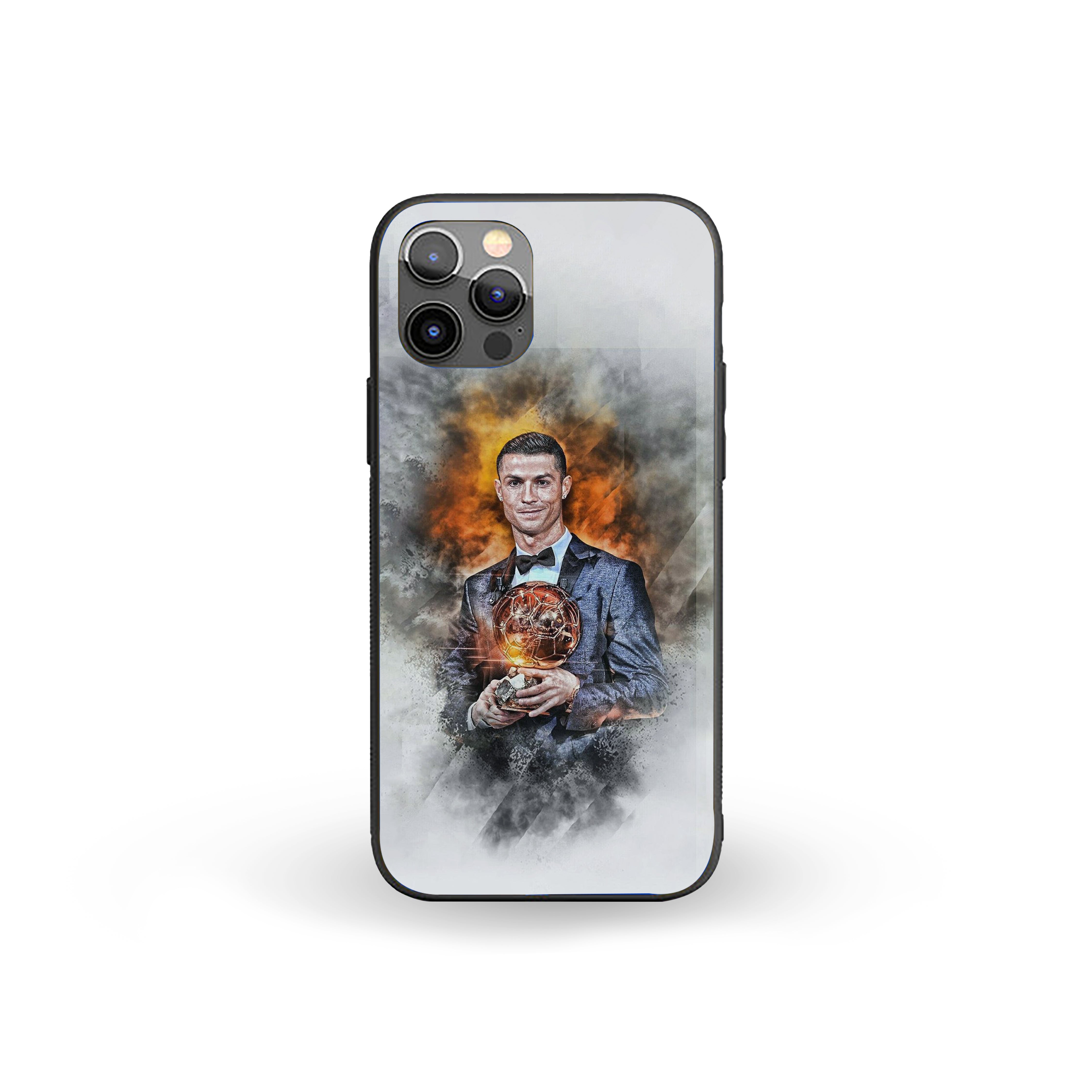 Golden Legacy Cristiano Ronaldo Silicone Armored Phone Case