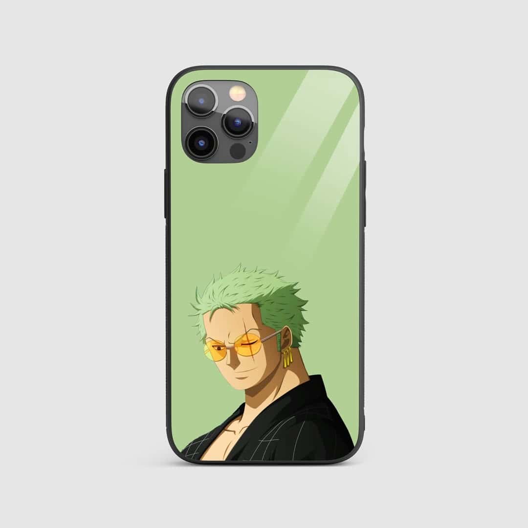 Roronoa Green Silicone Armored Phone Case