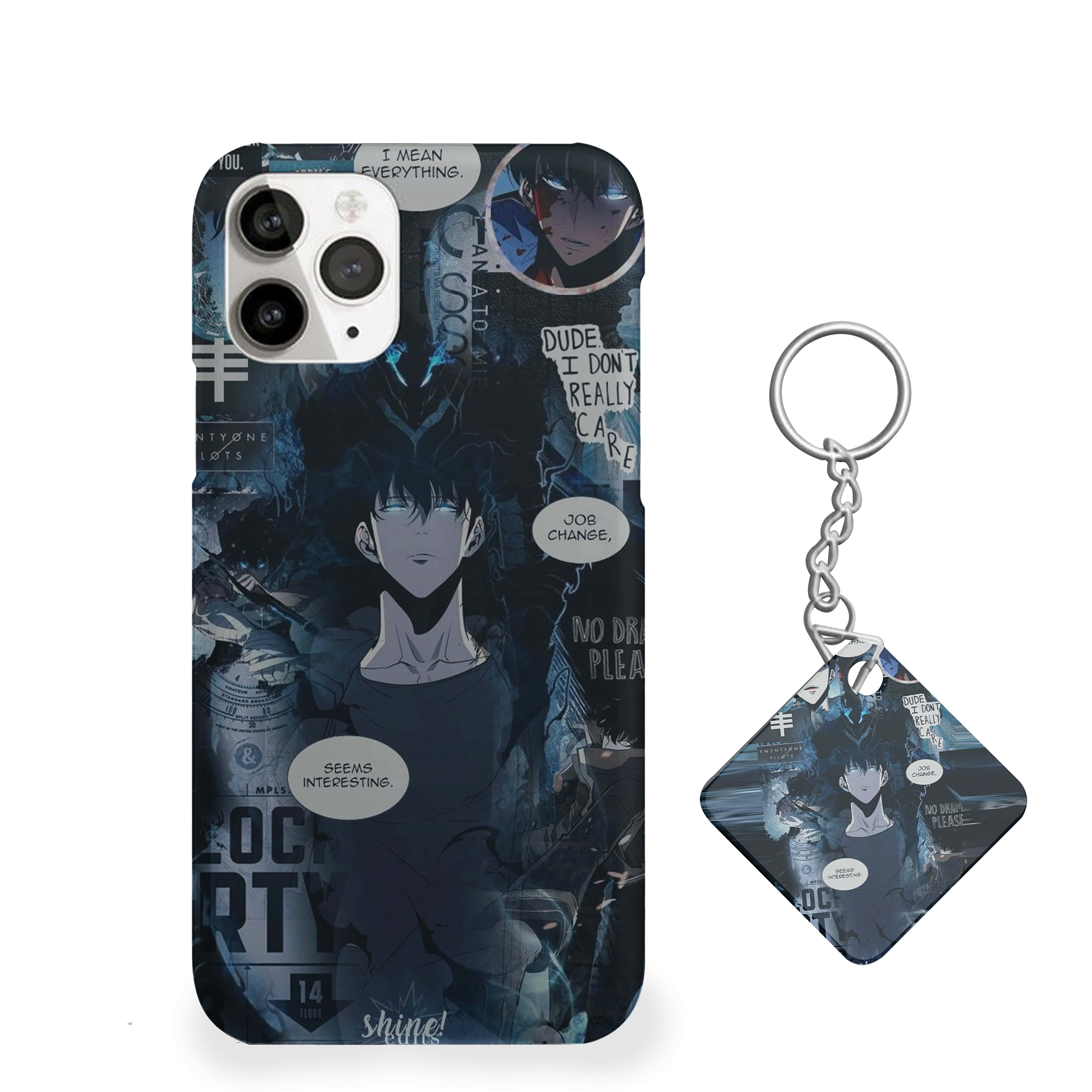 Solo Leveling Stylized Collage Phone Cover