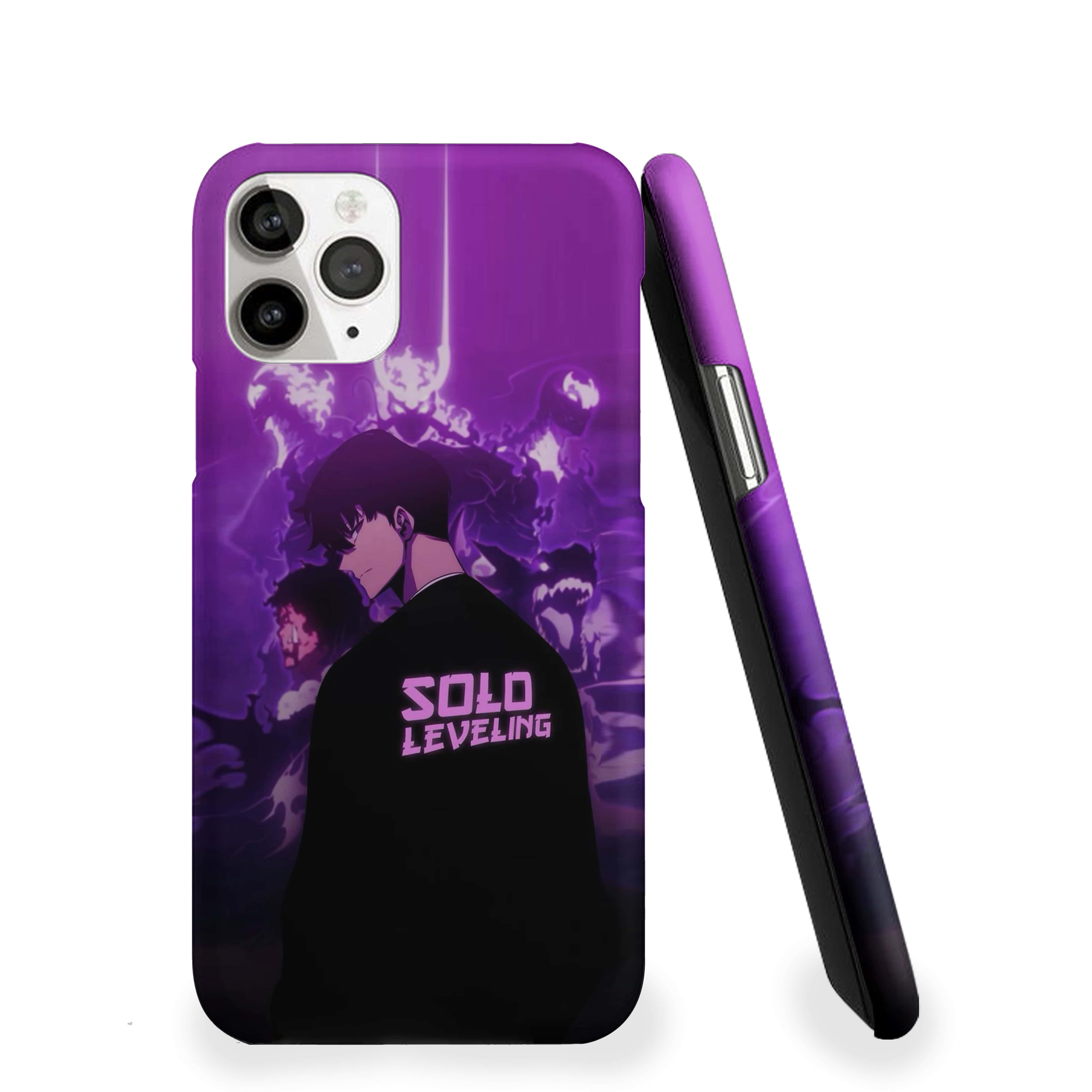 Solo Leveling Wearing A Black Jacket Phone Cover