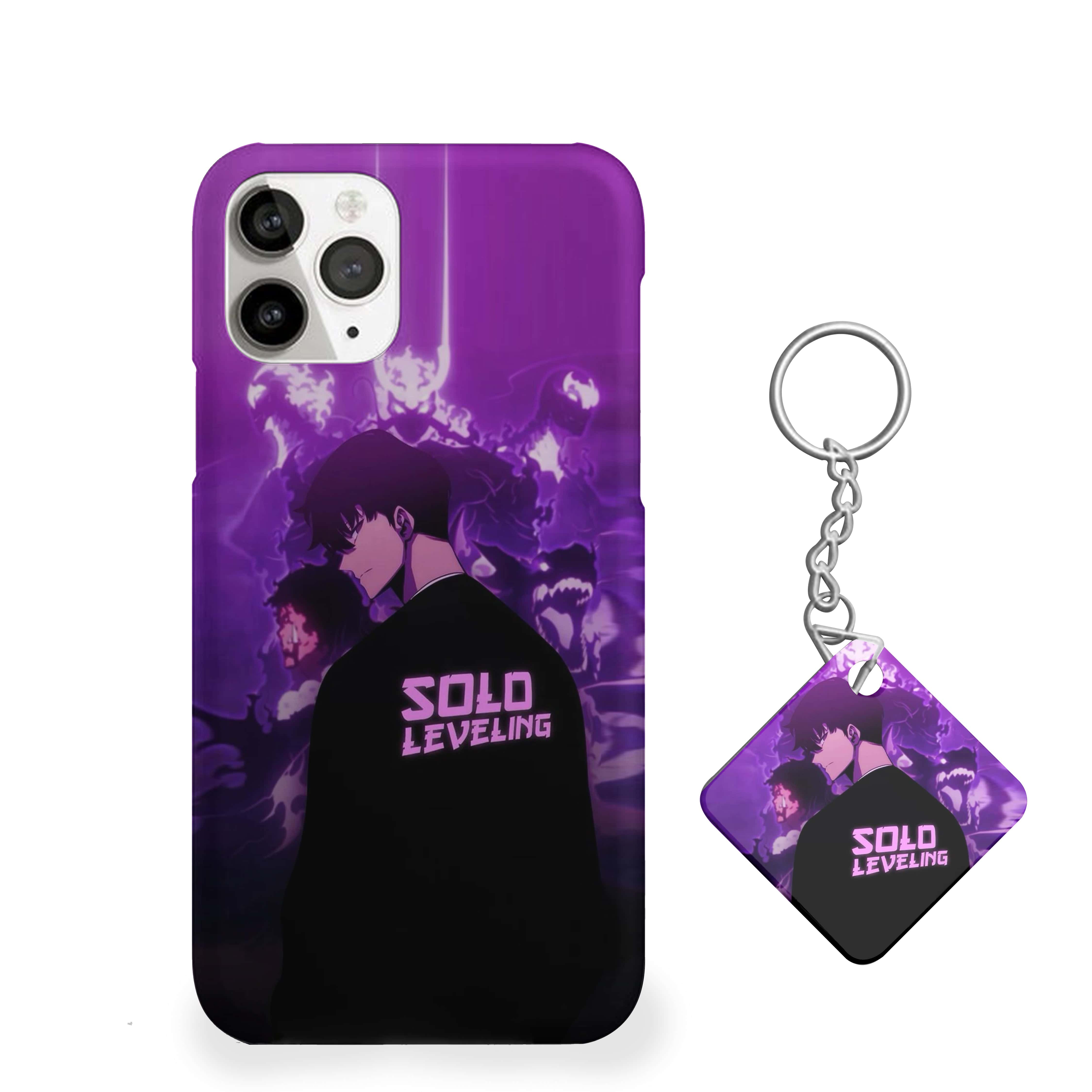 Solo Leveling Wearing A Black Jacket Phone Cover