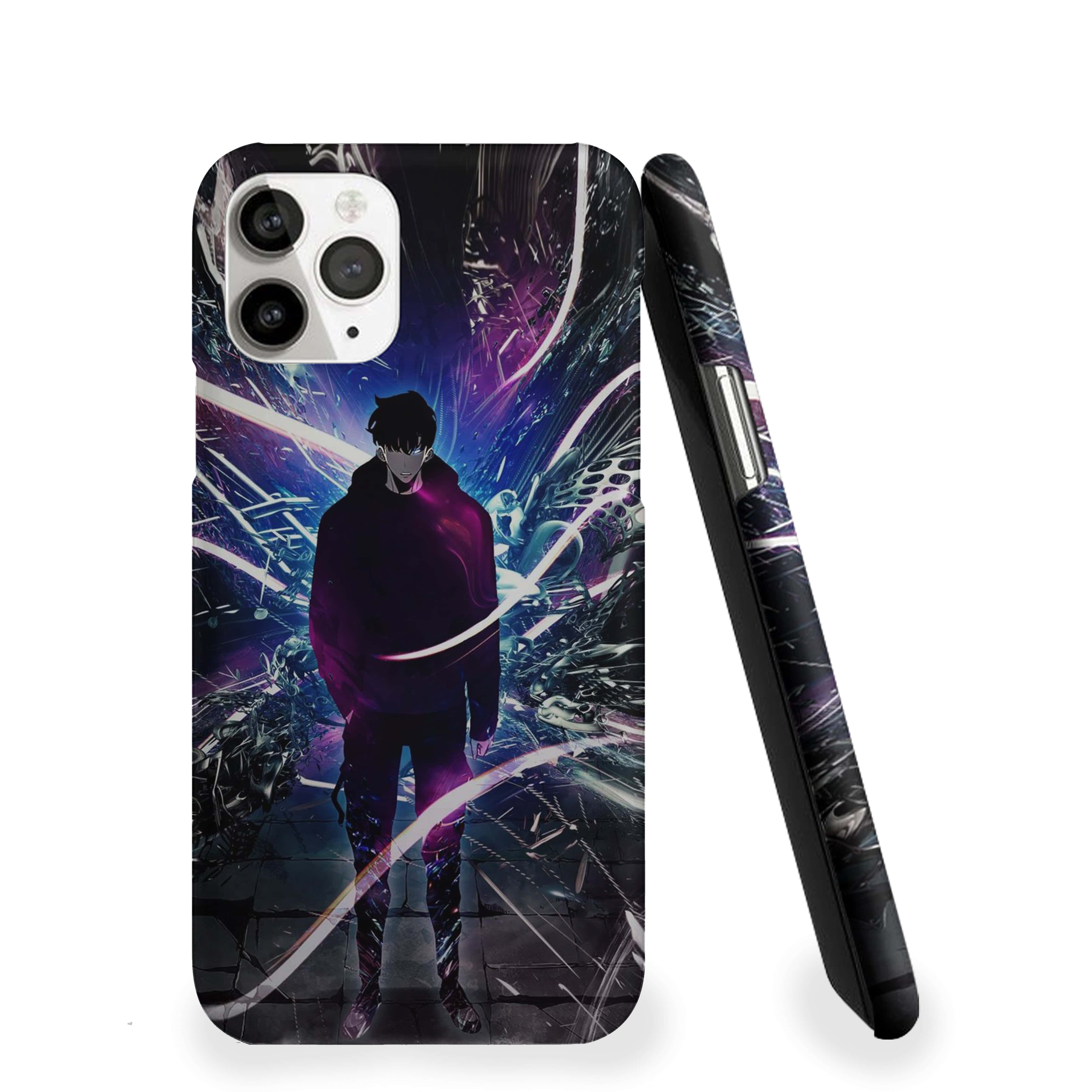 Solo Leveling Stoic And Serious Expression Phone Cover