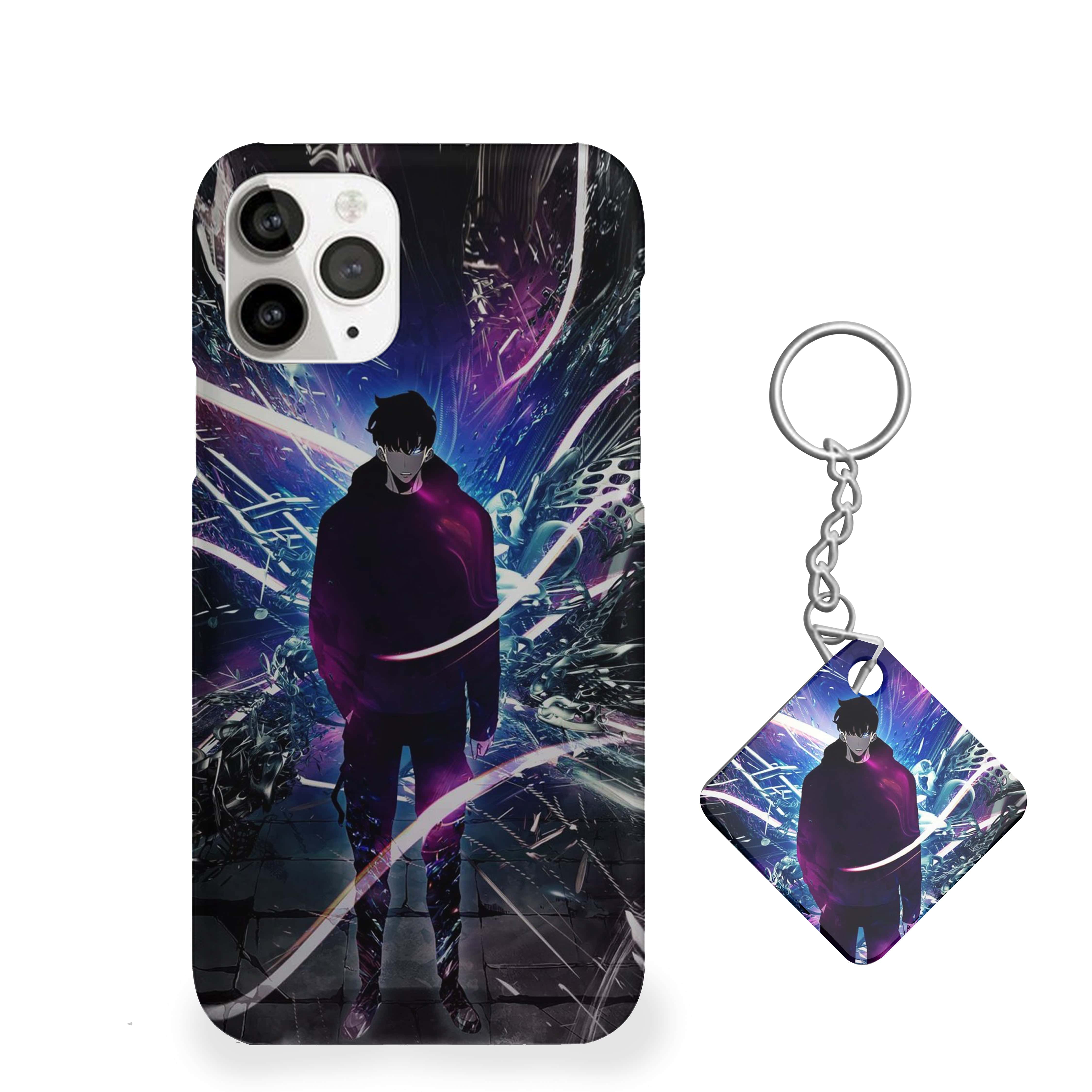 Solo Leveling Stoic And Serious Expression Phone Cover
