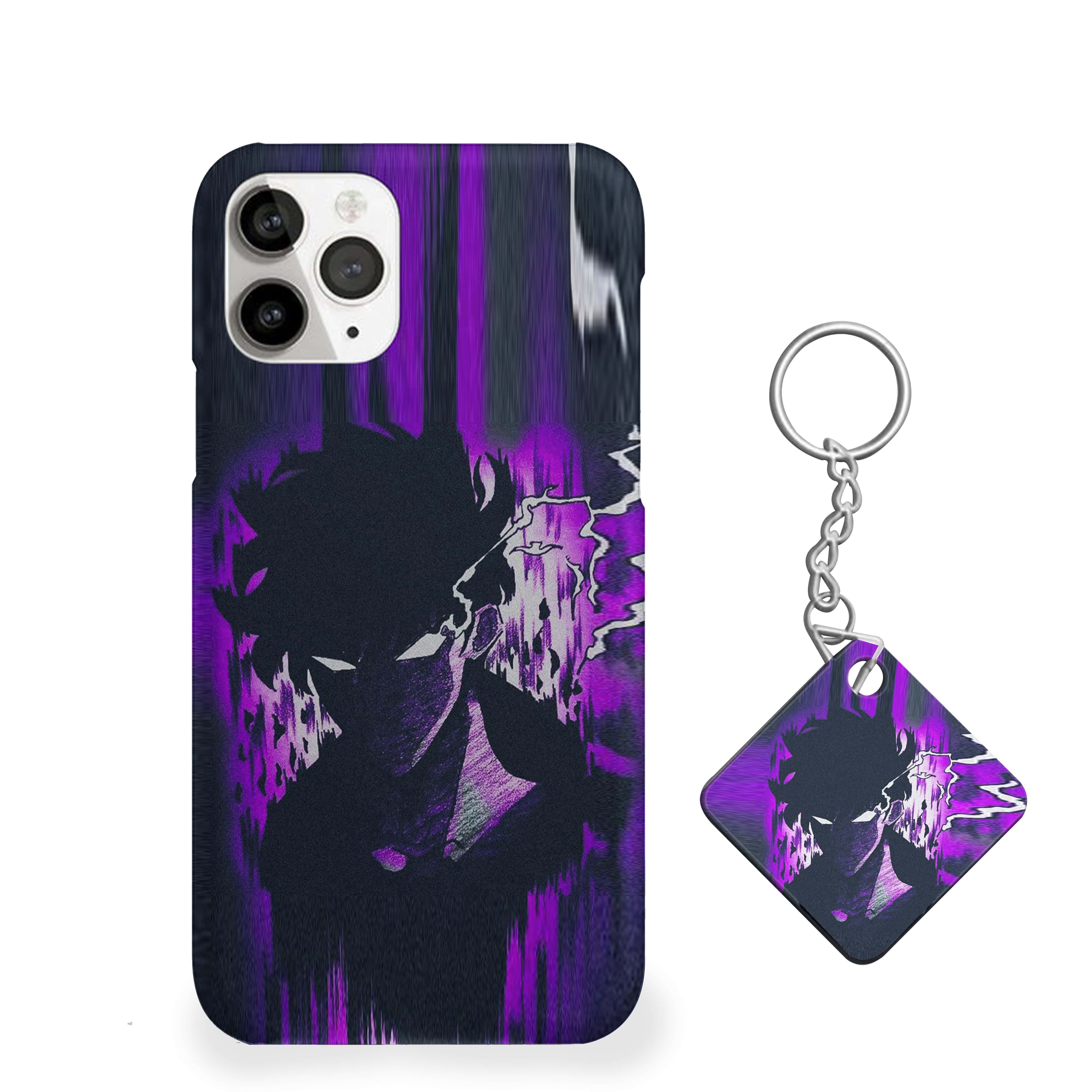 Solo Leveling emitting an energy Phone Cover