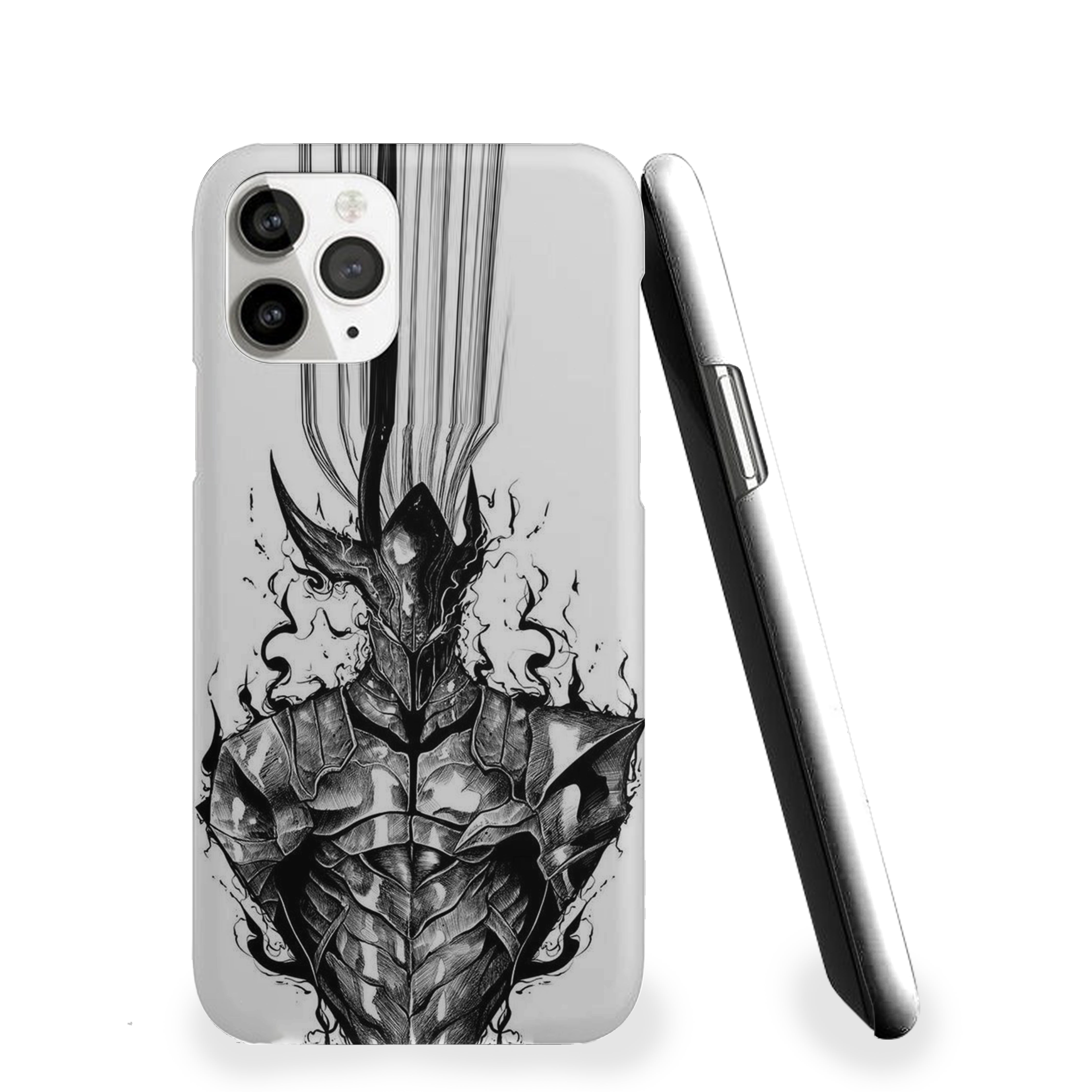 Solo Leveling Dark, smoky figure Phone Cover