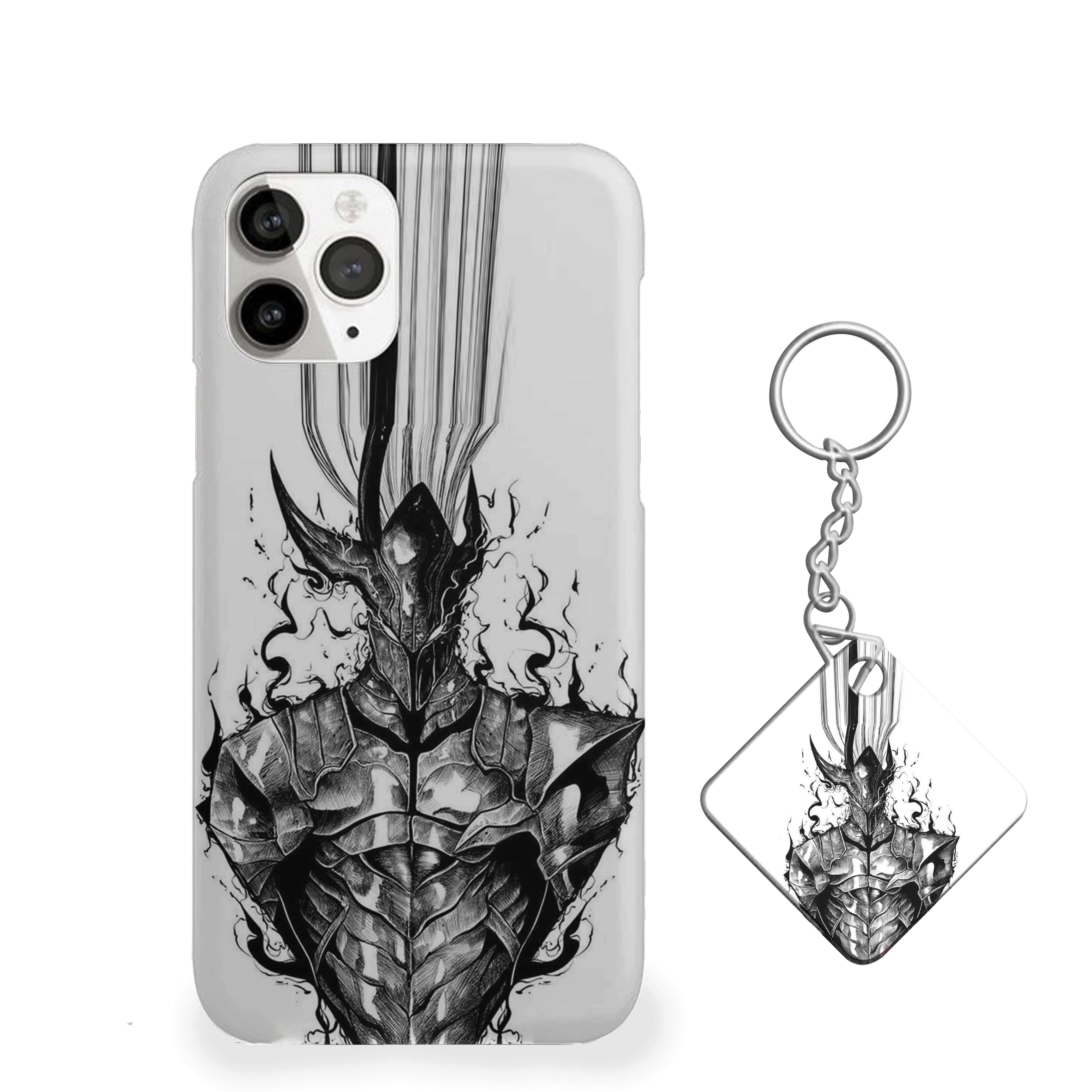 Solo Leveling Dark, smoky figure Phone Cover