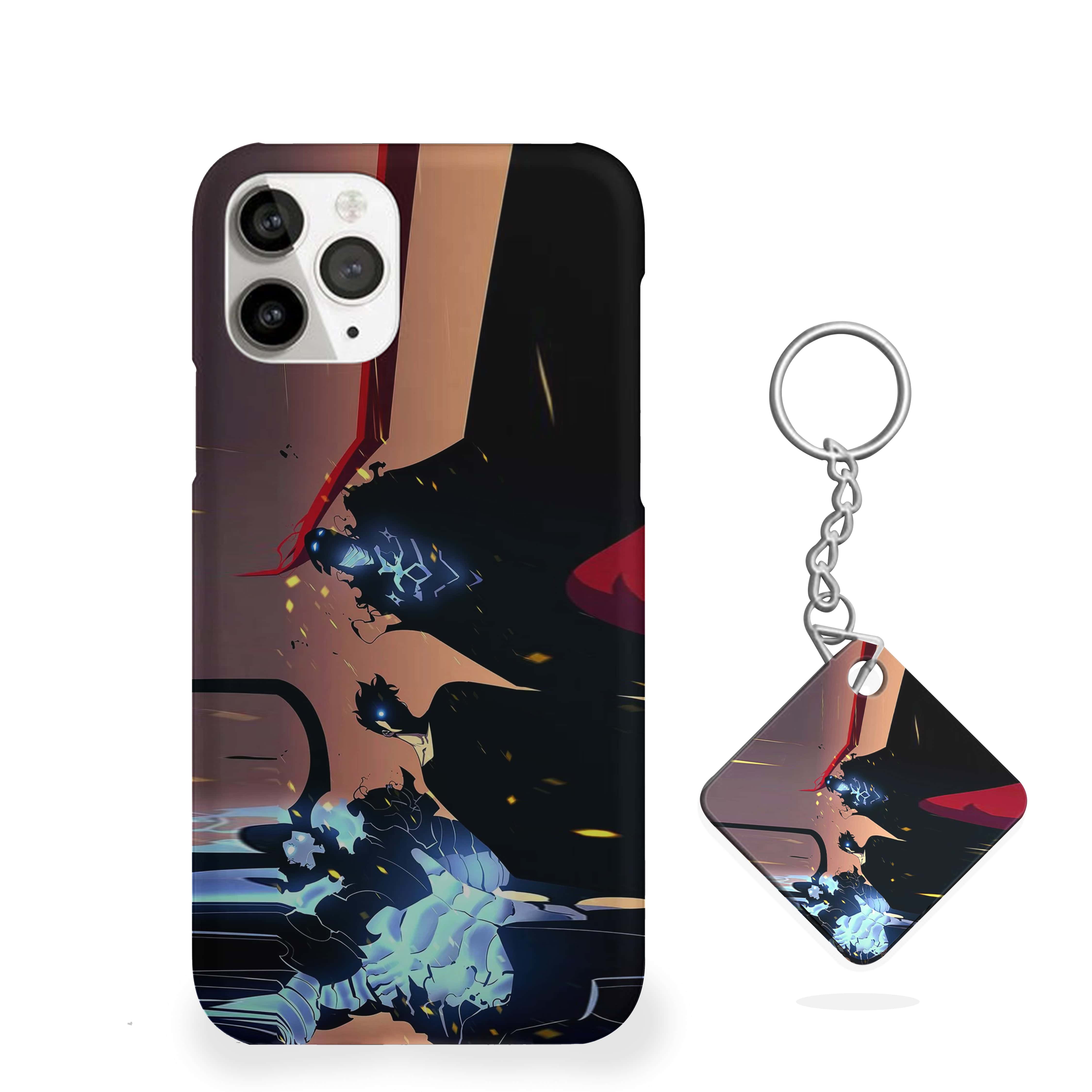 Solo Leveling armor and a fierce expression Phone Cover