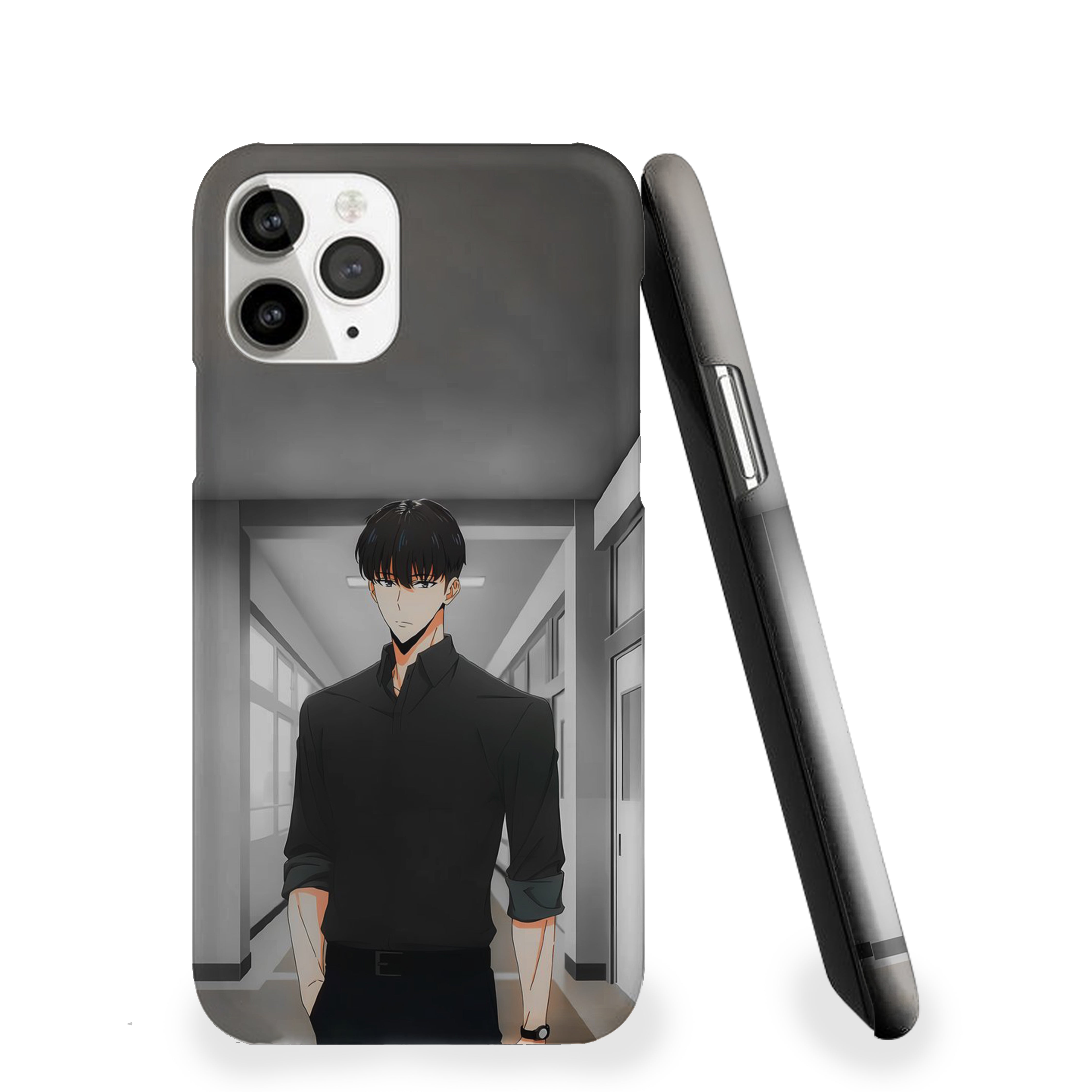 Solo Leveling cool and composed look Phone Cover