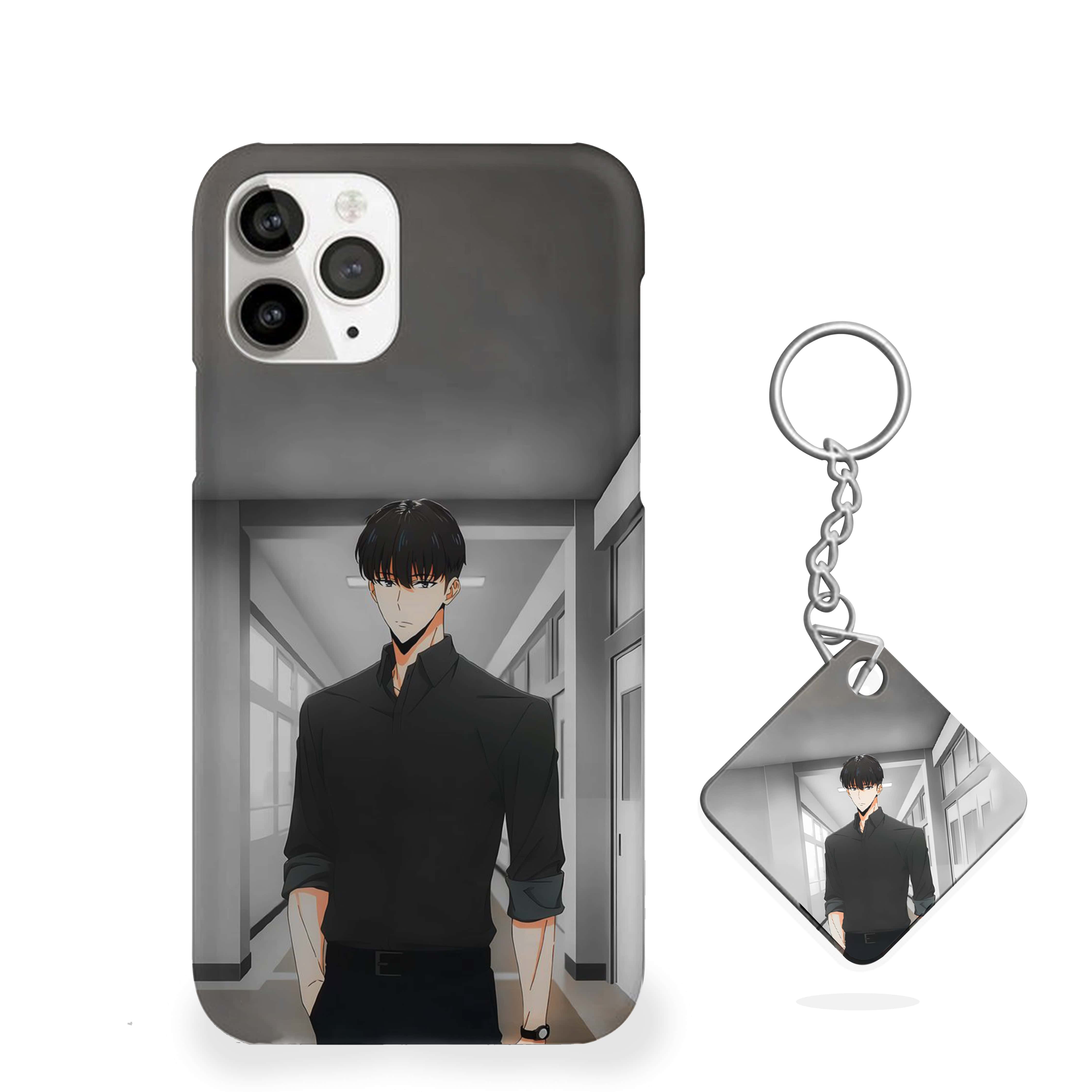Solo Leveling cool and composed look Phone Cover