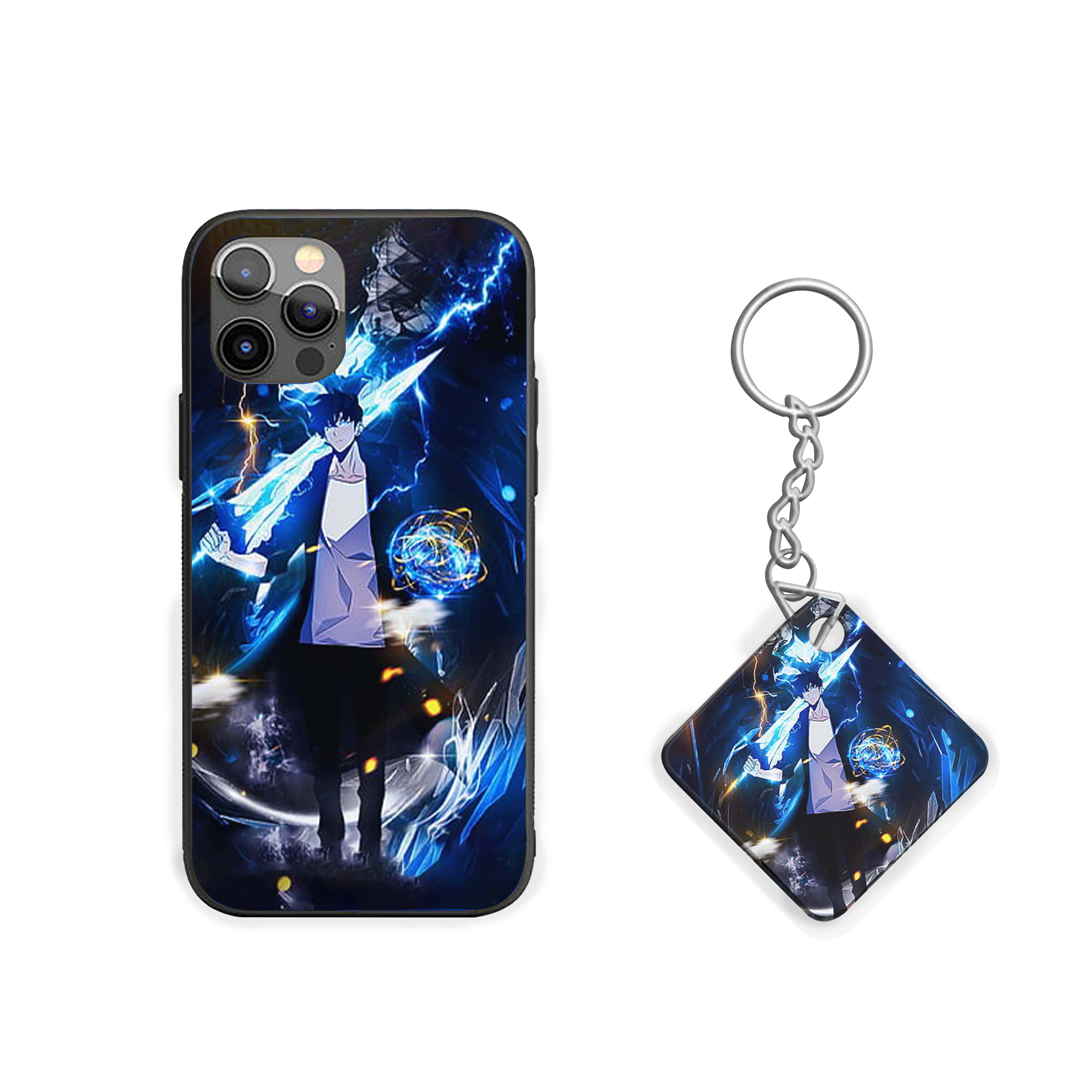 Solo Leveling Lightning Shadow Ruler Silicone Armored Phone Case