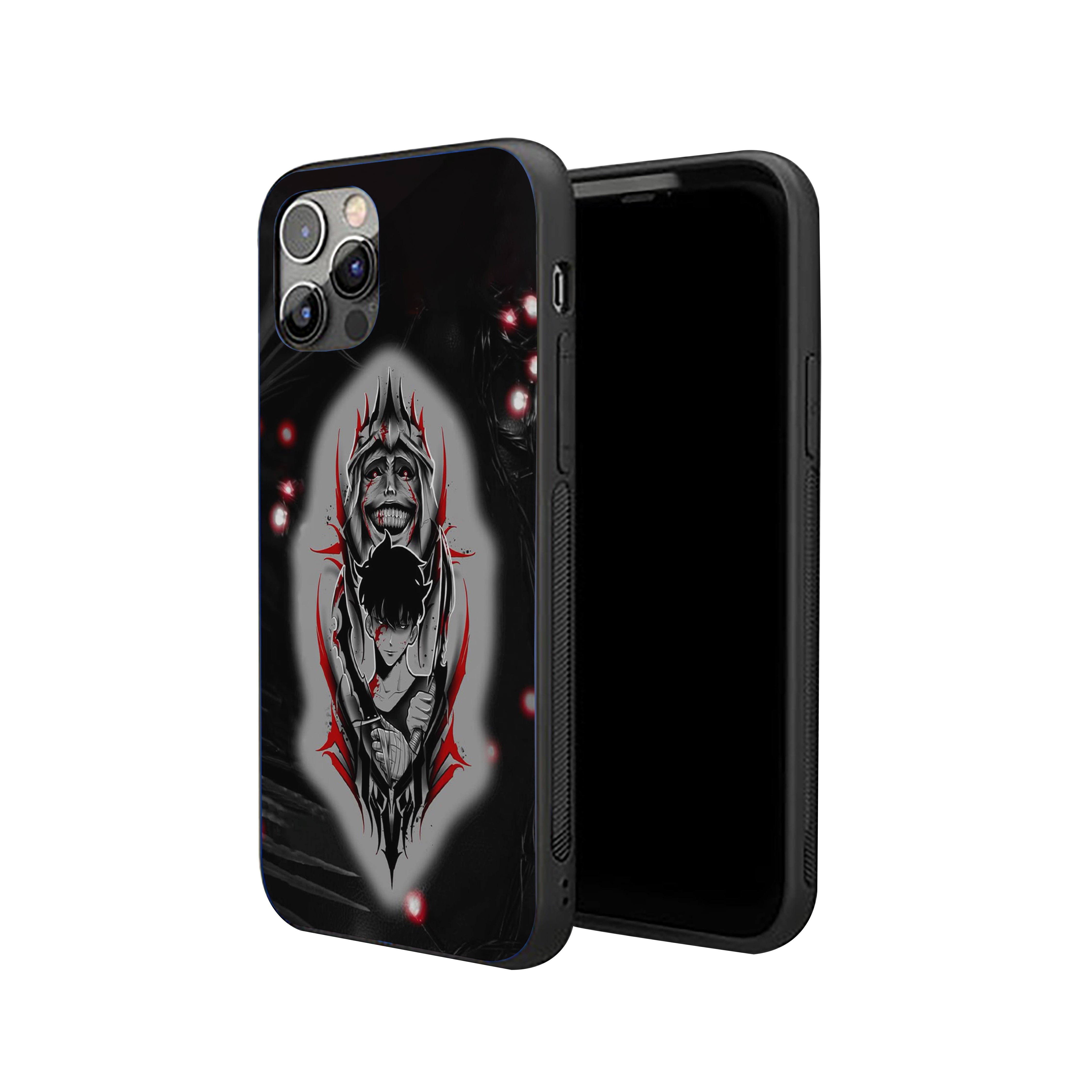 Solo Leveling Monarch’s Descent Silicone Armored Phone Case
