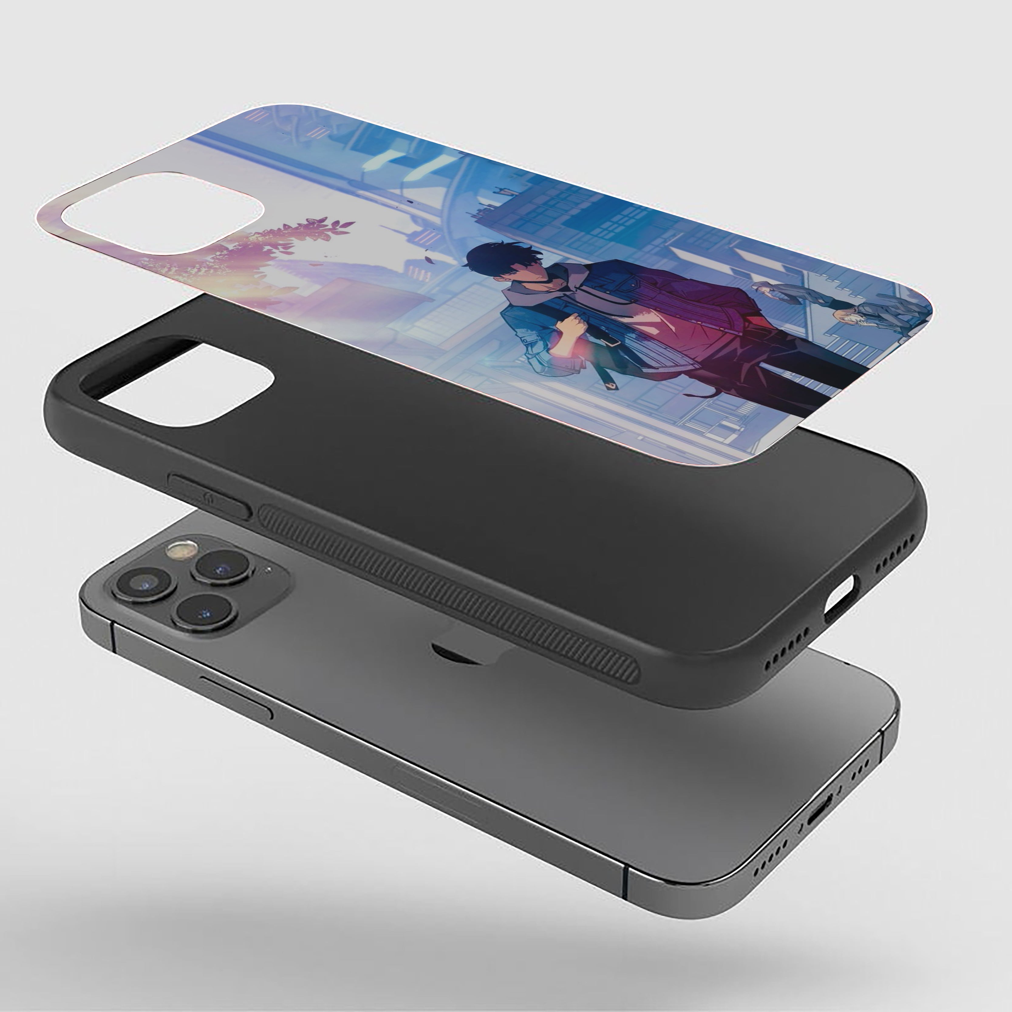 Solo Leveling  Urban Hunter Silicone Armored Phone Case