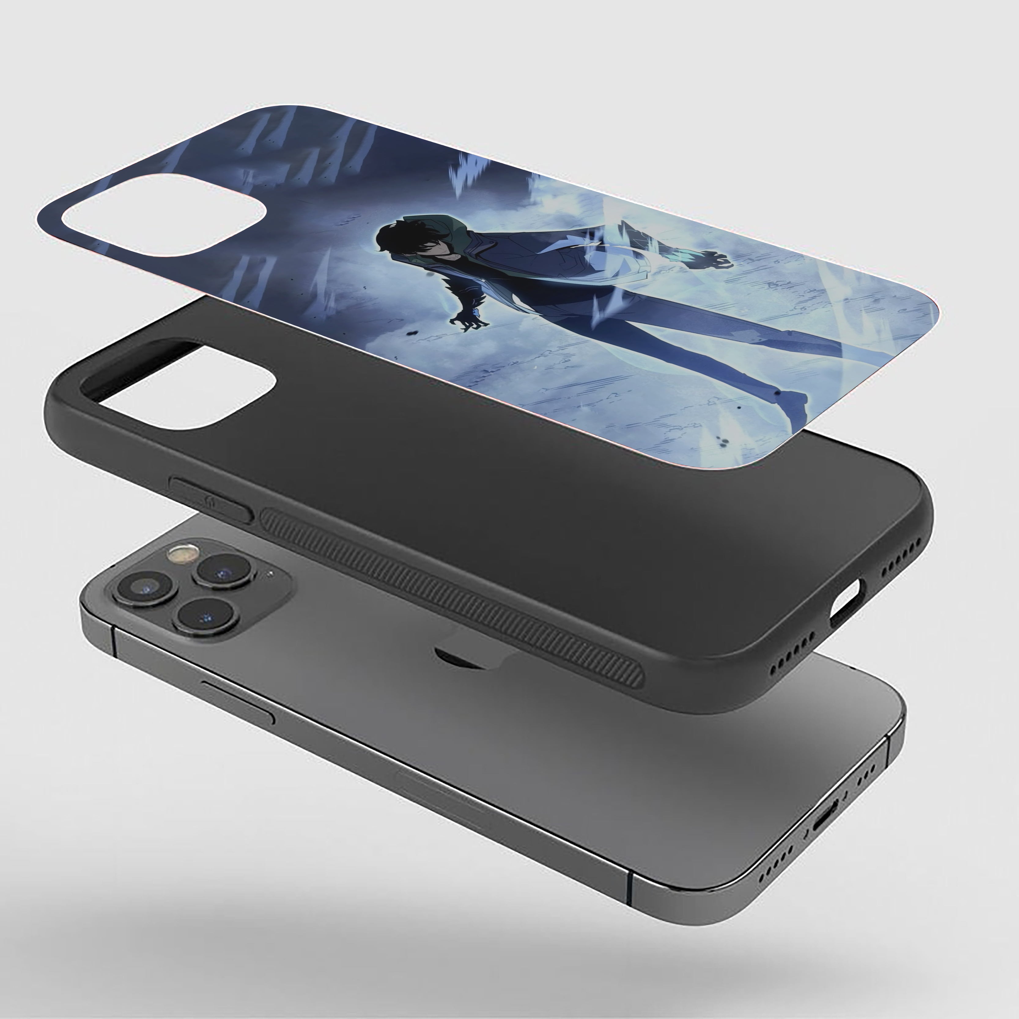 Solo Leveling Dark Hunter: Rebirth Silicone Armored Phone Case