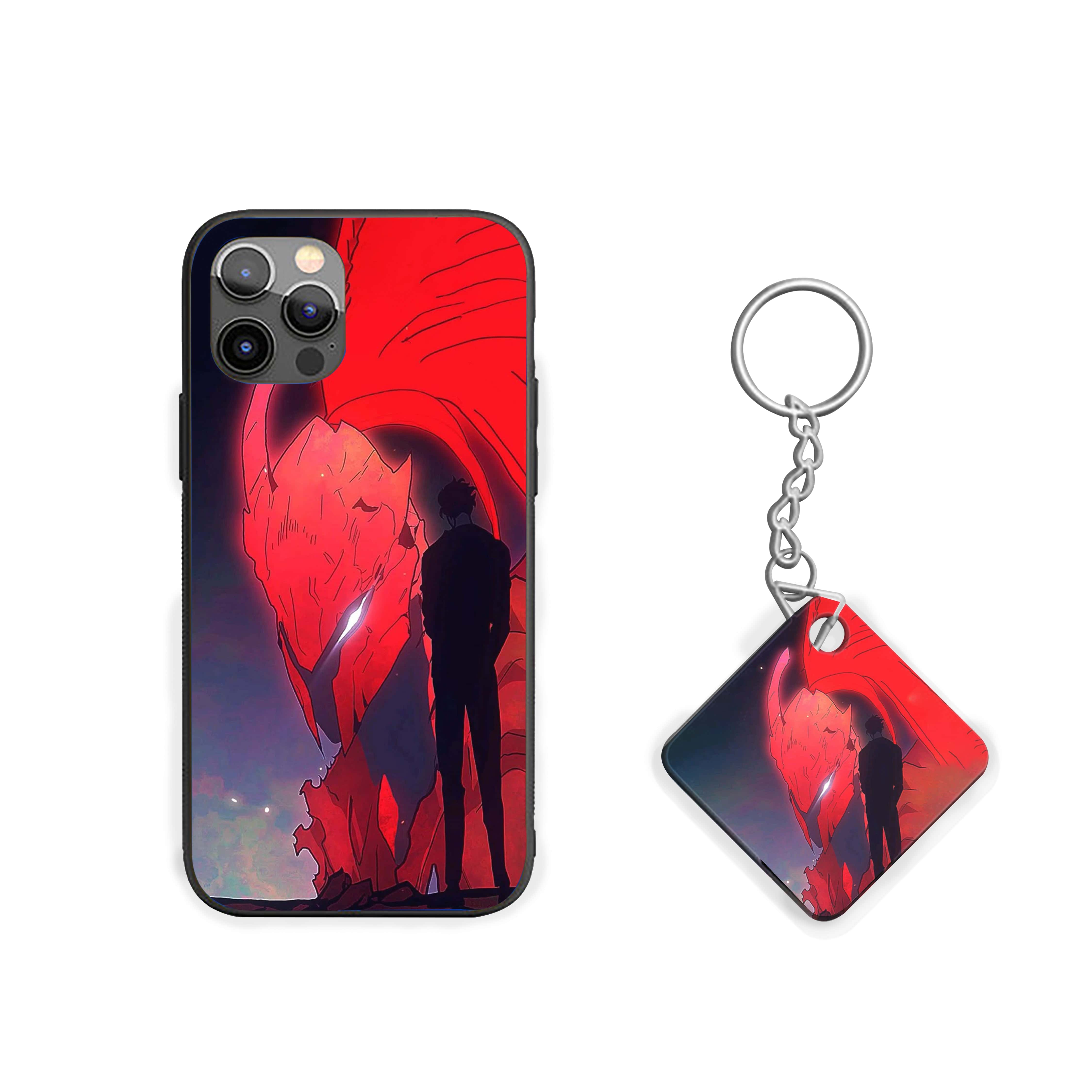Solo Leveling powerful red dragon Silicone Armored Phone Case