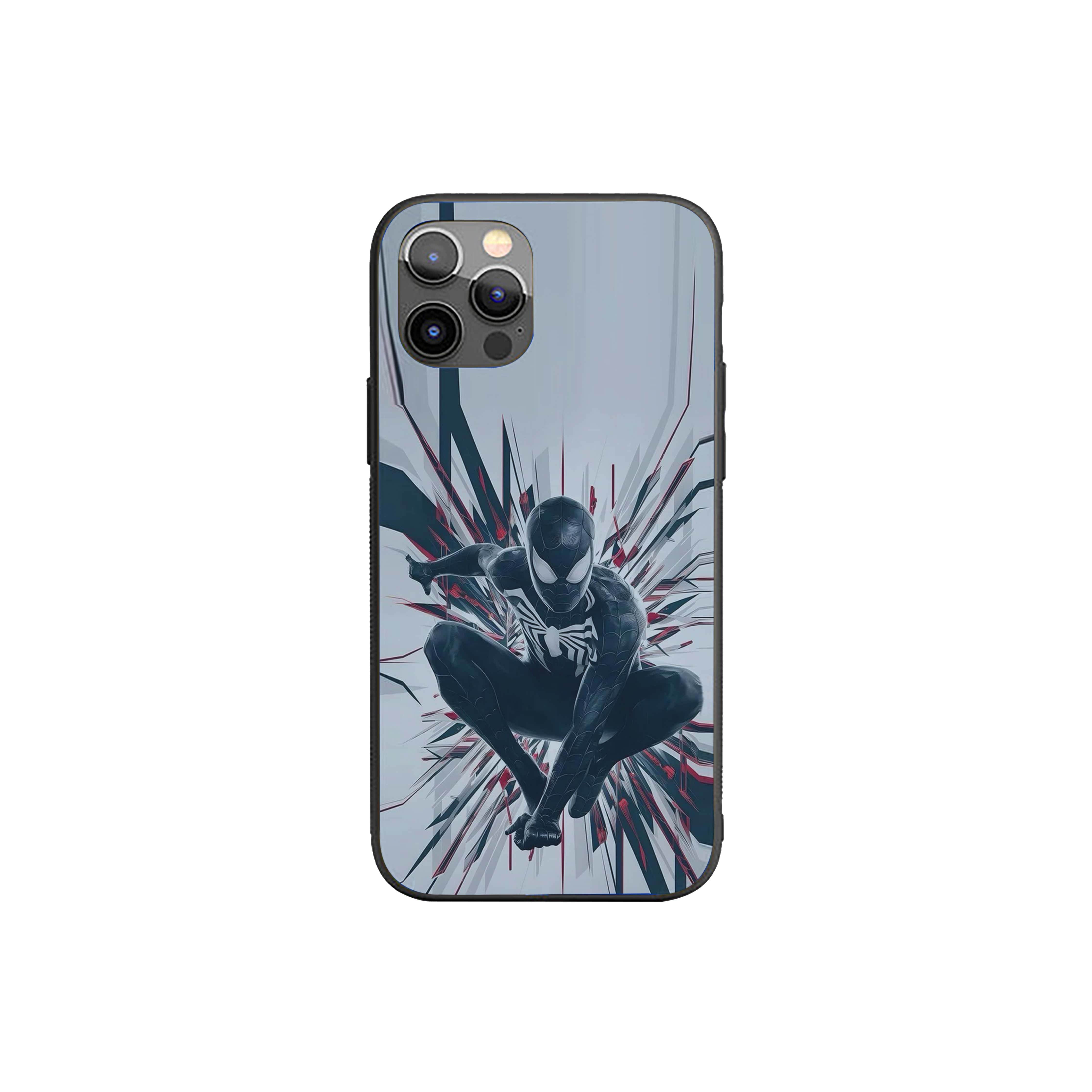 Spider-Man sense of energy and motion Silicone Armored Phone Case