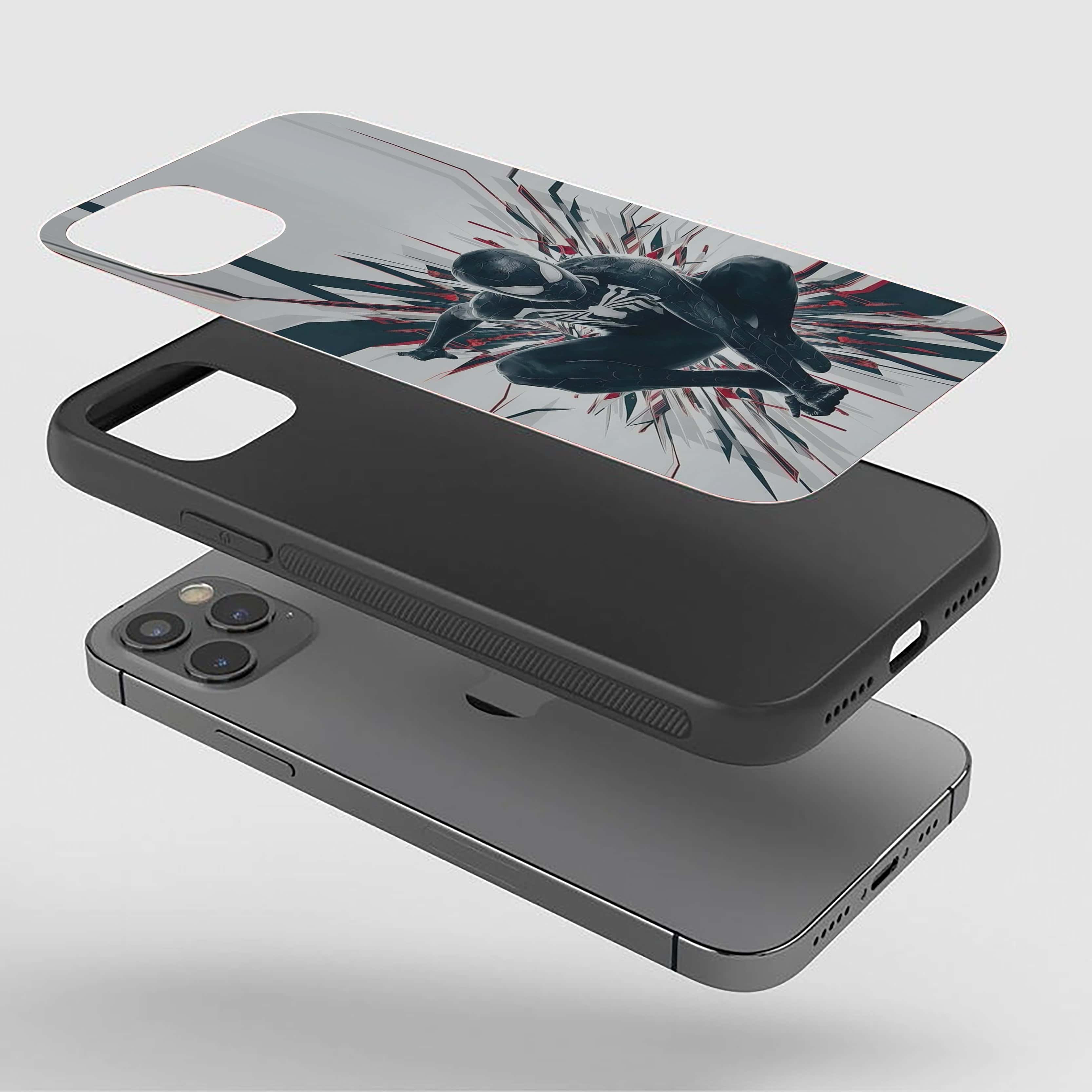 Spider-Man sense of energy and motion Silicone Armored Phone Case