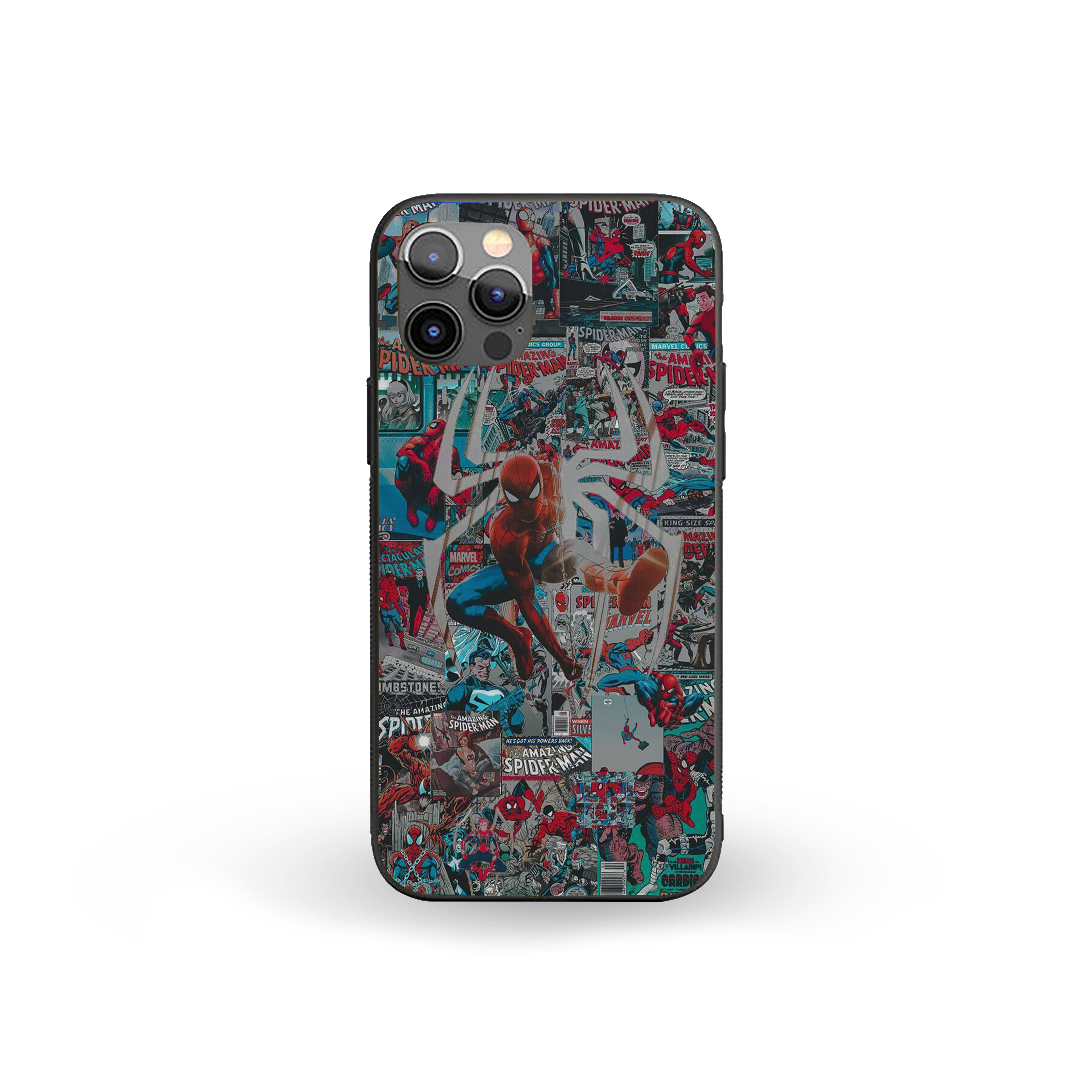 Web of Legends Spider-Man Silicone Armored Phone Case