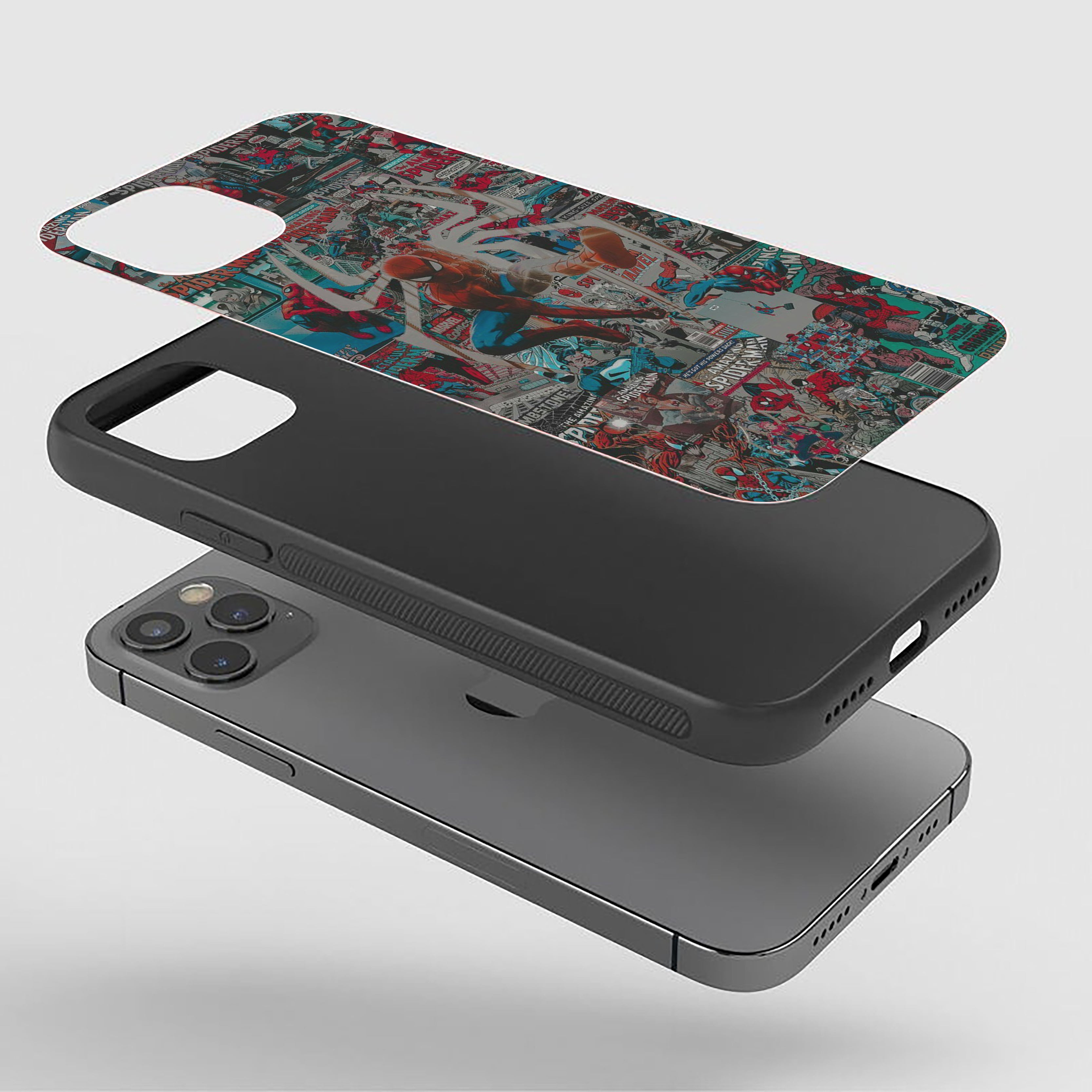 Web of Legends Spider-Man Silicone Armored Phone Case