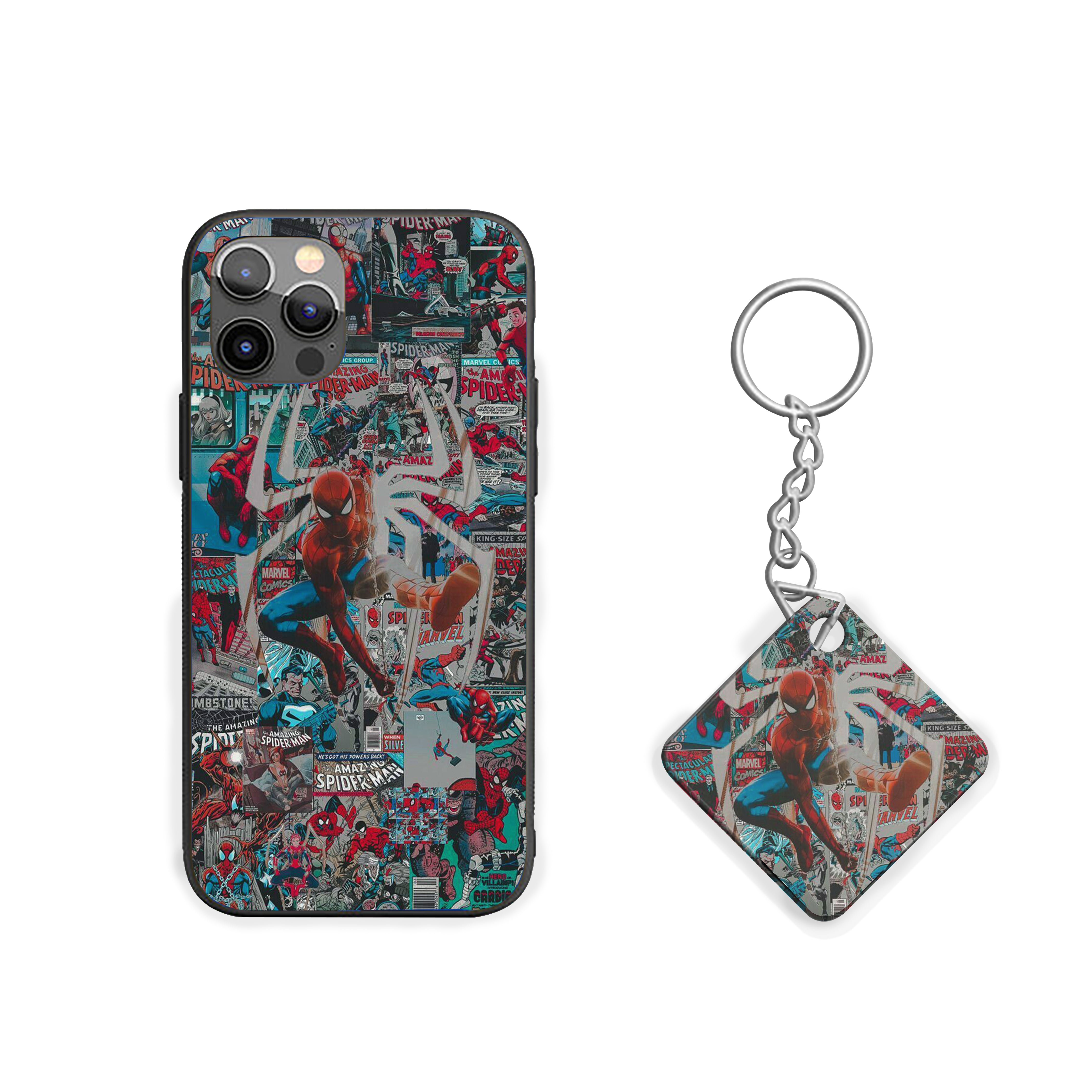 Web of Legends Spider-Man Silicone Armored Phone Case