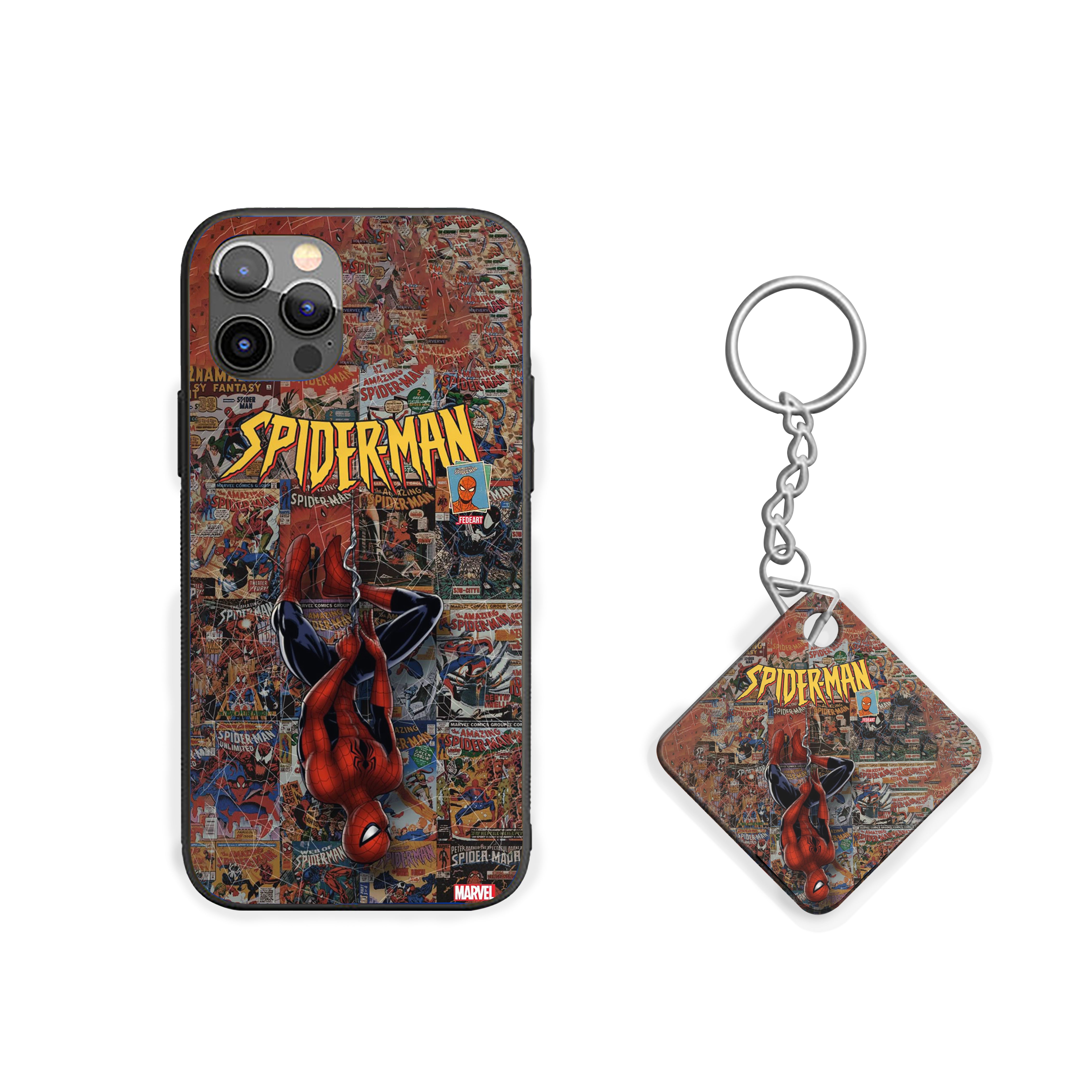 Spidey Rewind Spider-Man Silicone Armored Phone Case