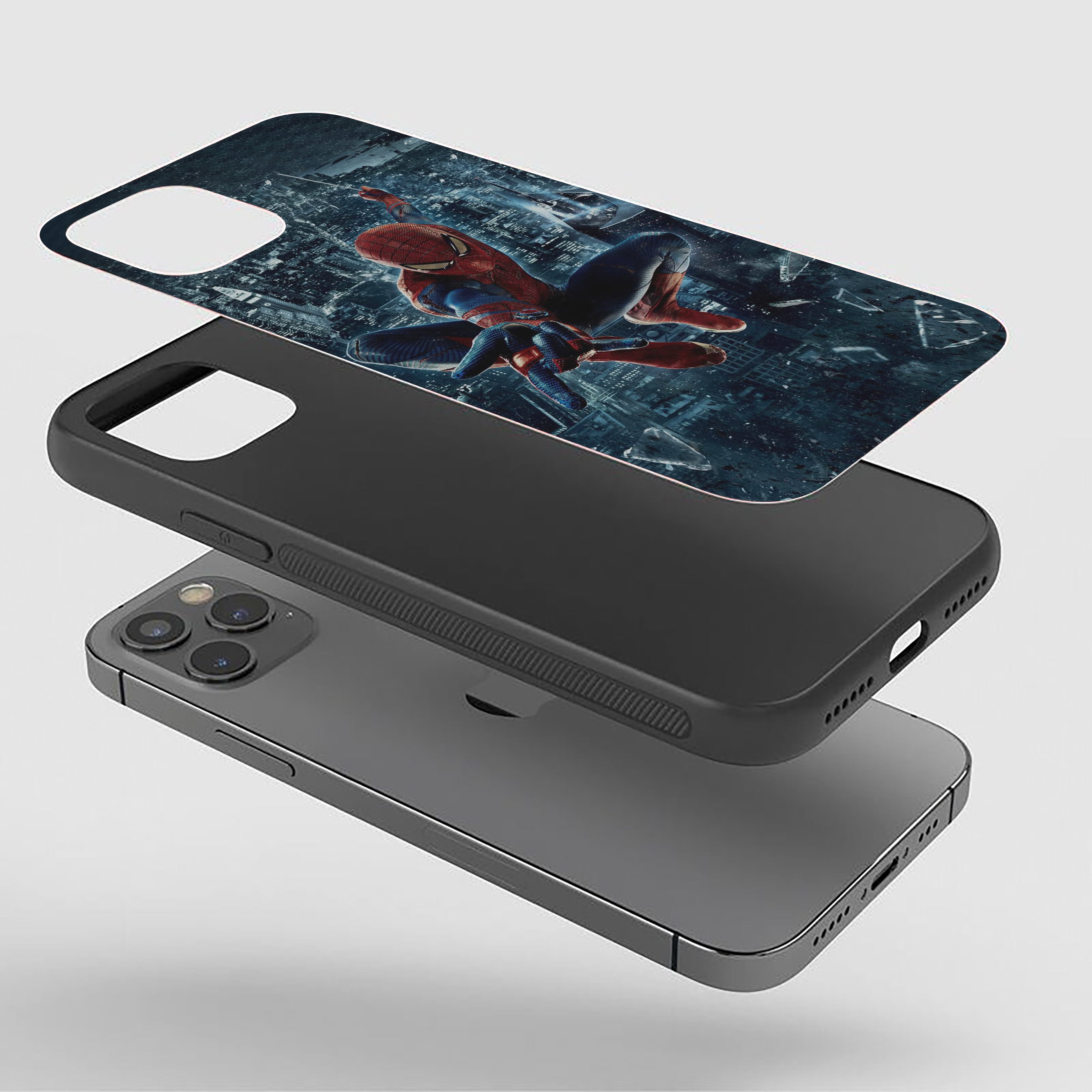 Spider-Man Midnight Swing Edition Silicone Armored Phone Case