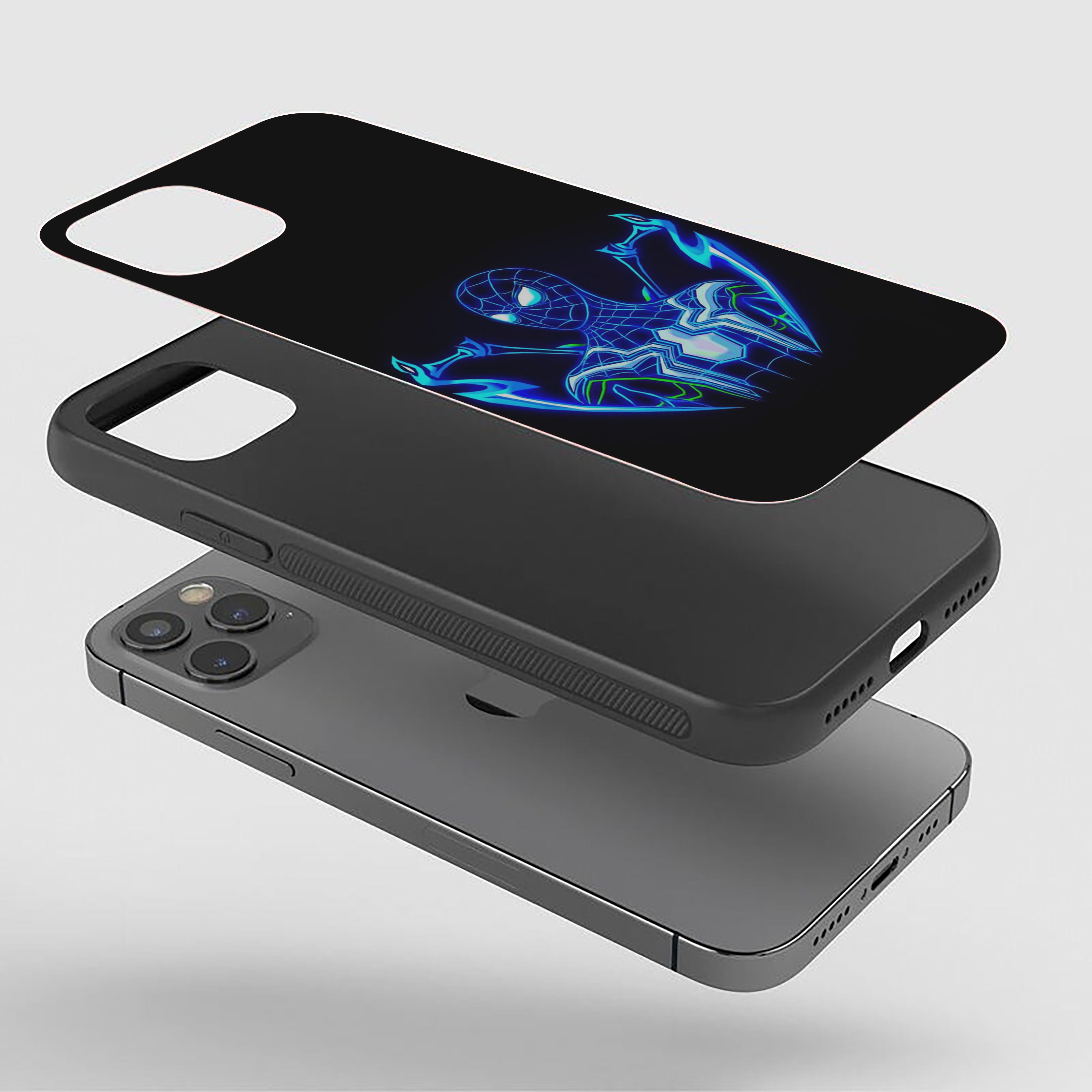 Cyber Swing Spider-Man Silicone Armored Phone Case