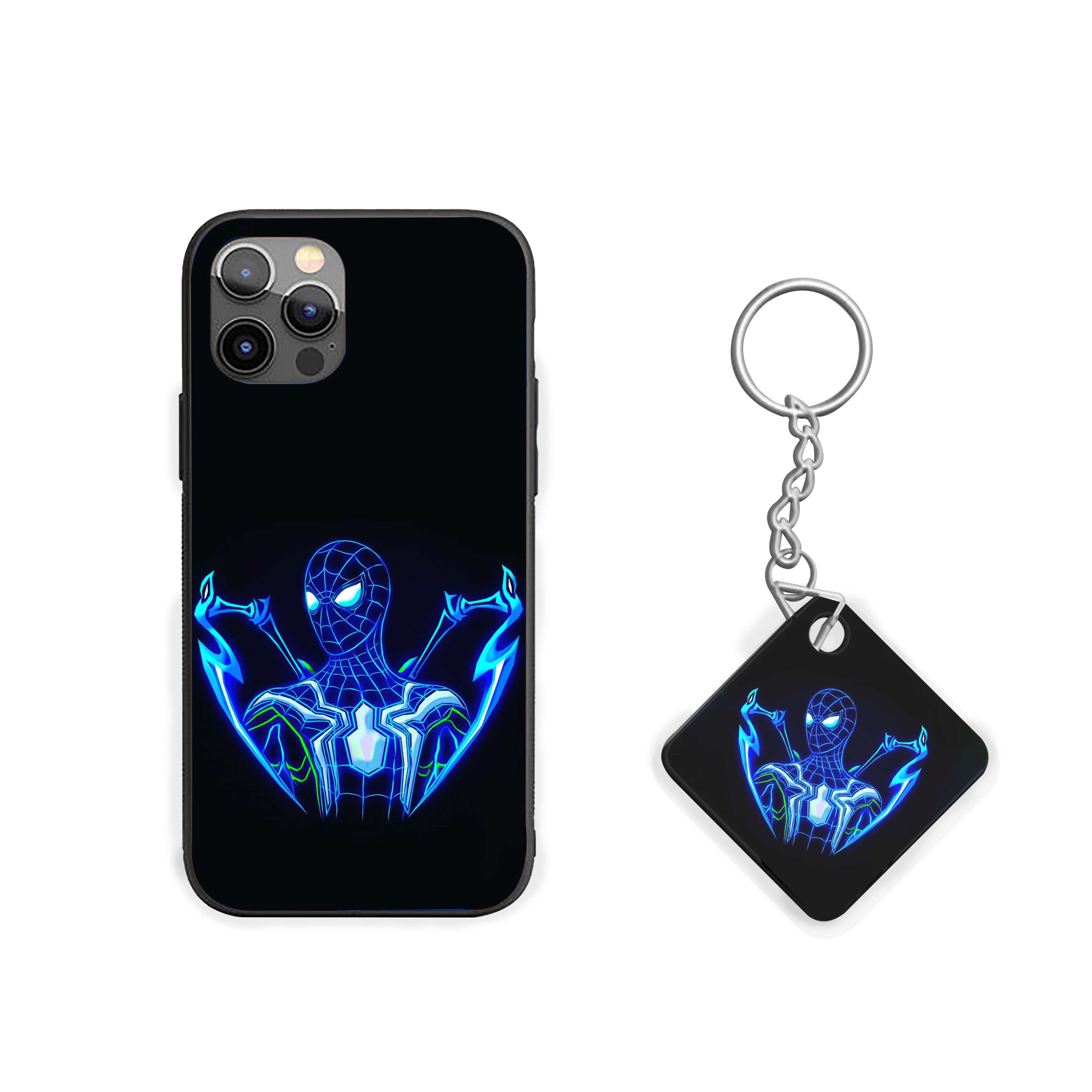 Cyber Swing Spider-Man Silicone Armored Phone Case