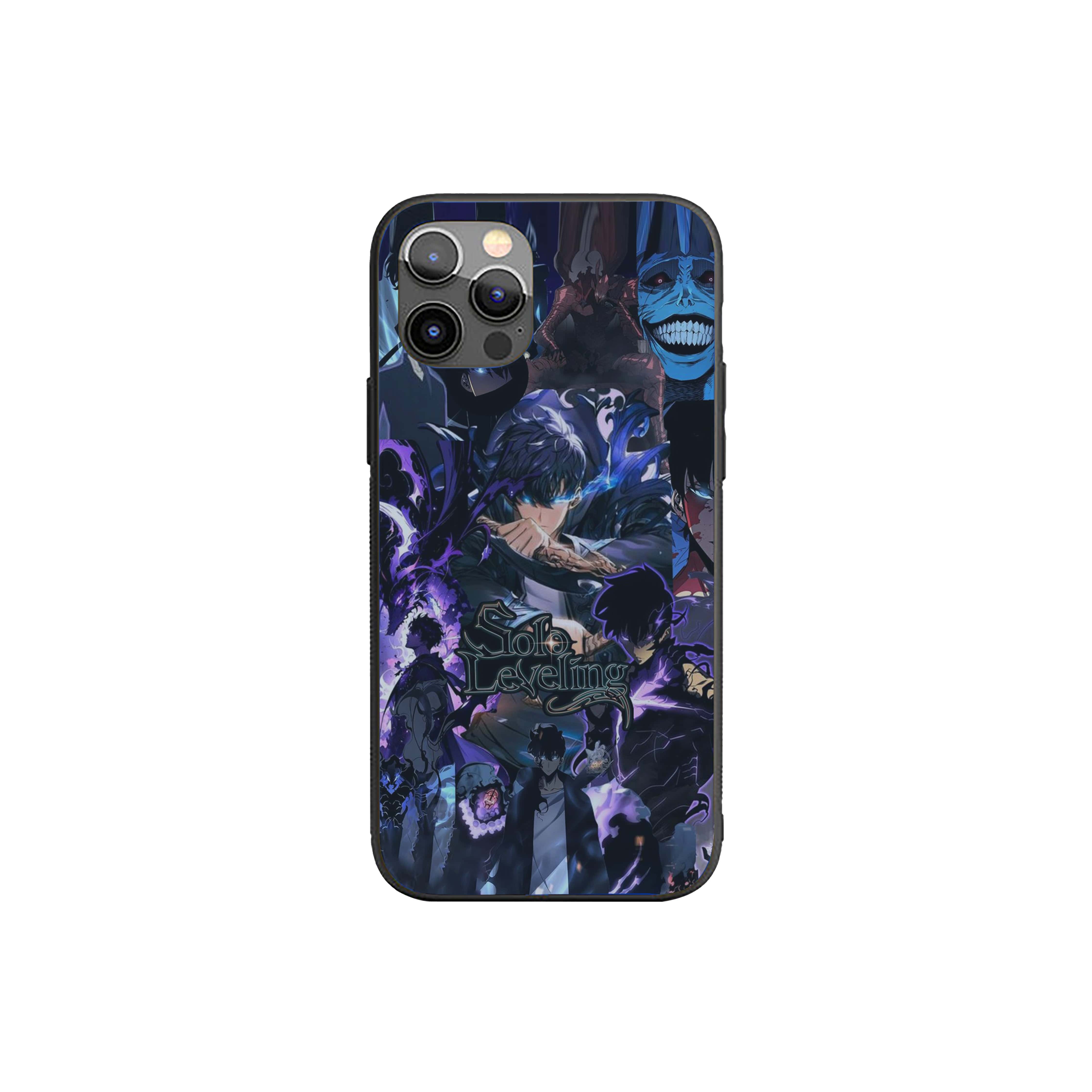 Solo Leveling Collage Silicone Armored Phone Case